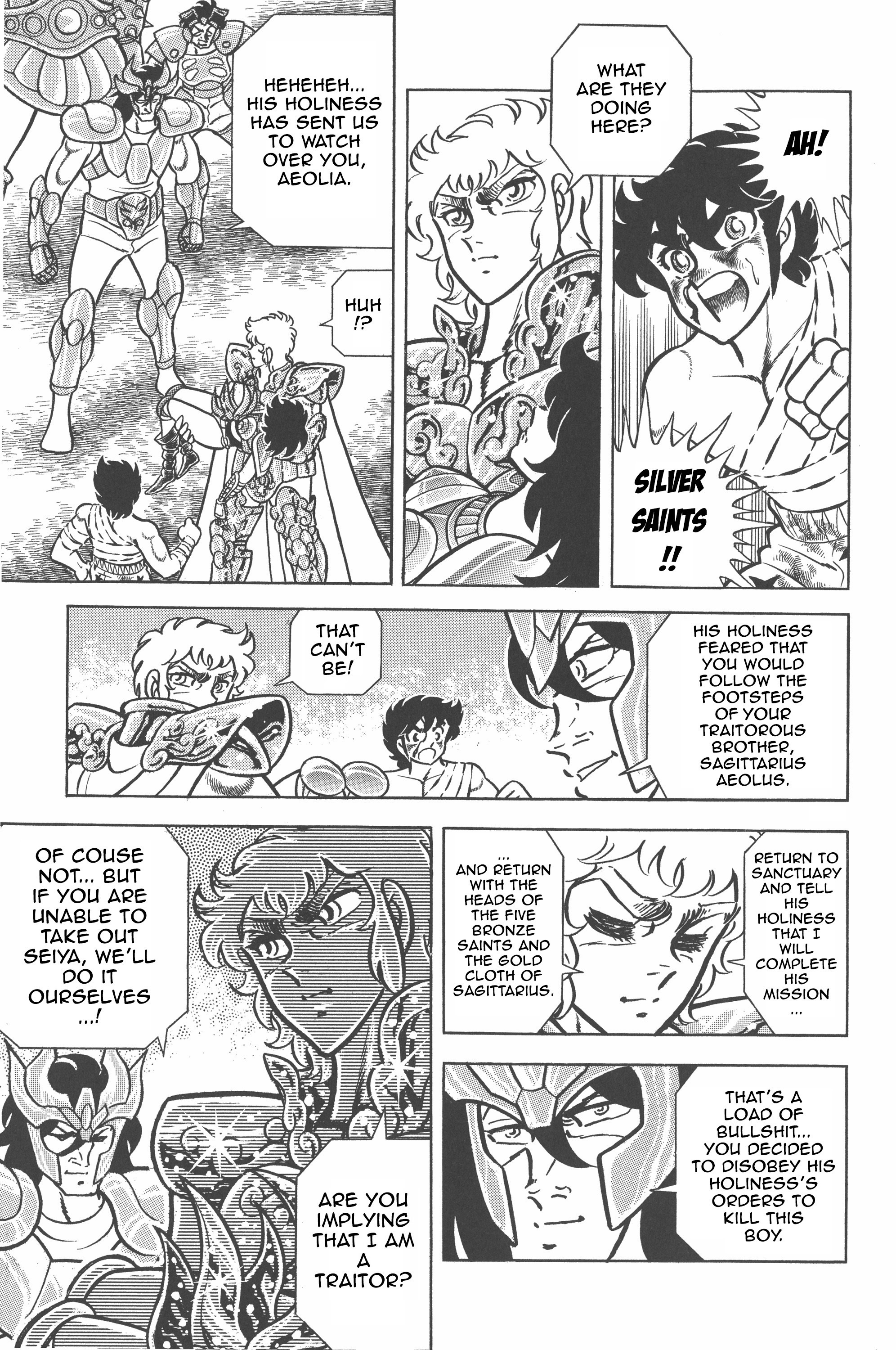 Saint Seiya (Kanzenban Edition) - Vol.6 Chapter 26.2: Leo Aeolia's Challenge (Part 2)