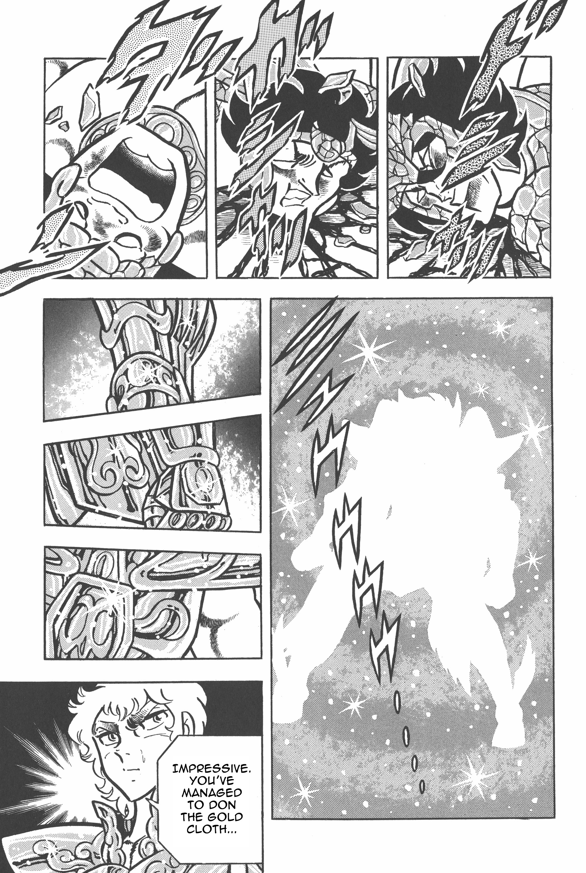 Saint Seiya (Kanzenban Edition) - Vol.6 Chapter 26.2: Leo Aeolia's Challenge (Part 2)