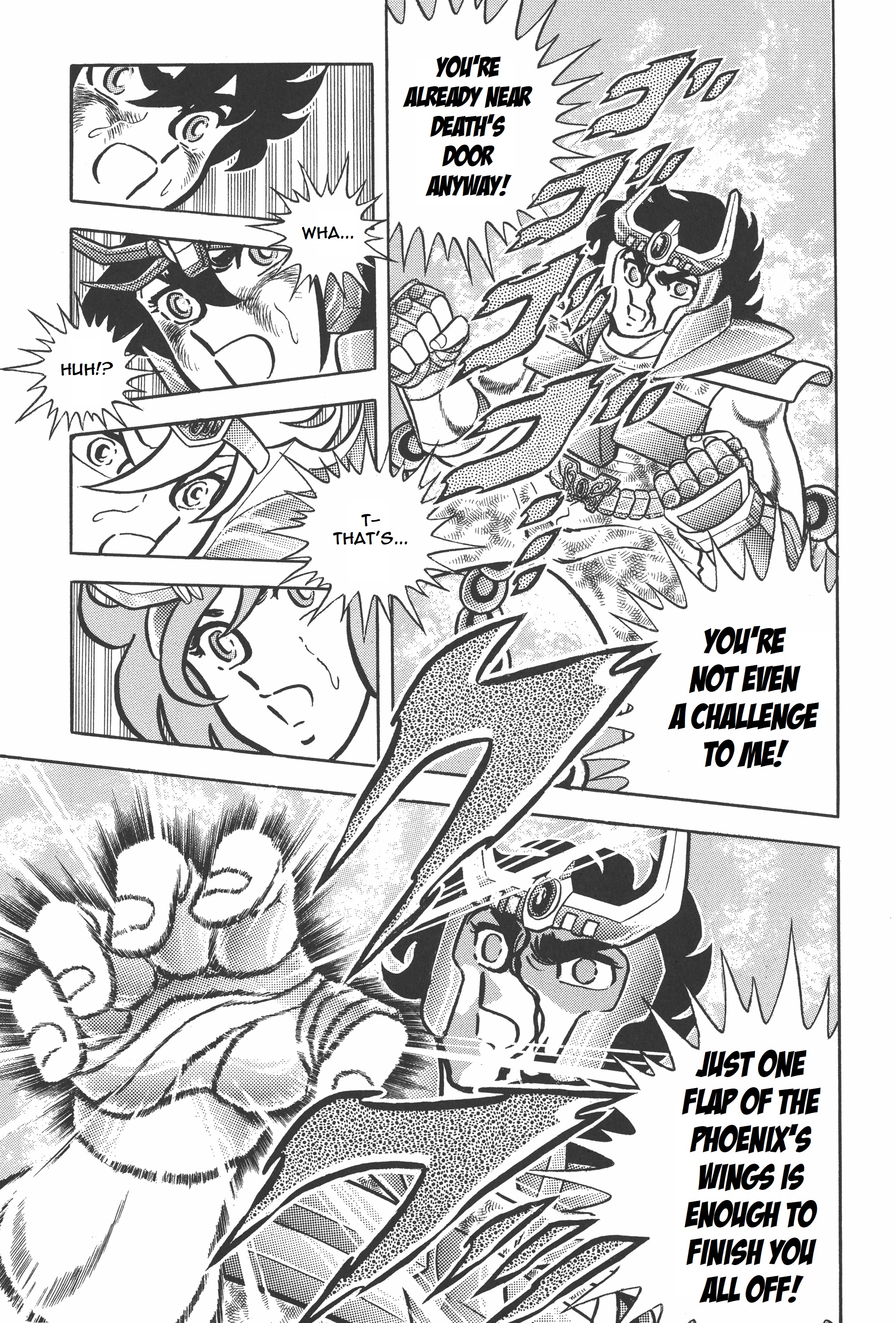 Saint Seiya (Kanzenban Edition) - Vol.4 Chapter 19: Turn Into Ashes, Phoenix!