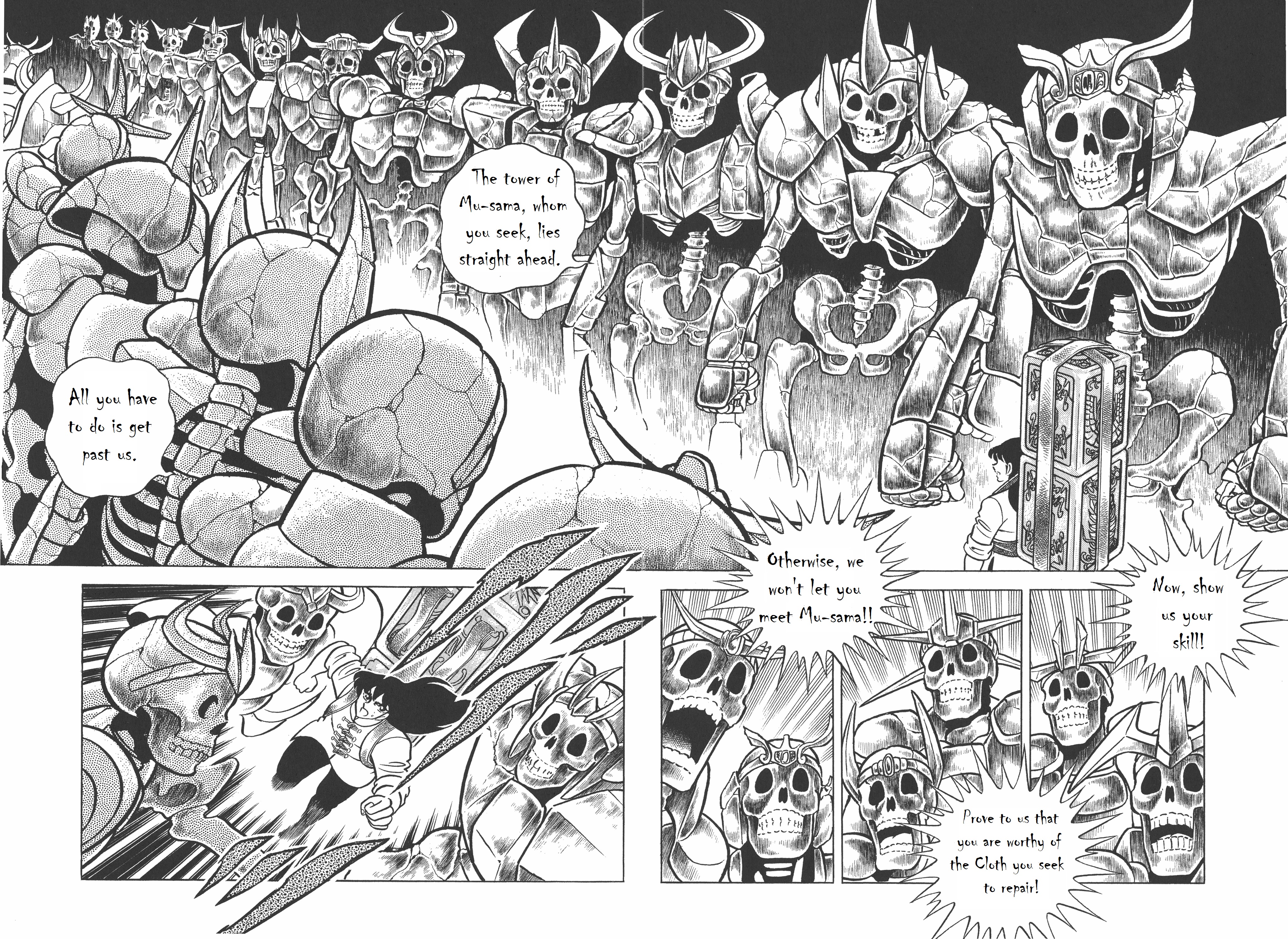 Saint Seiya (Kanzenban Edition) - Vol.3 Chapter 12.1: The Tower Of Mu (Part One)