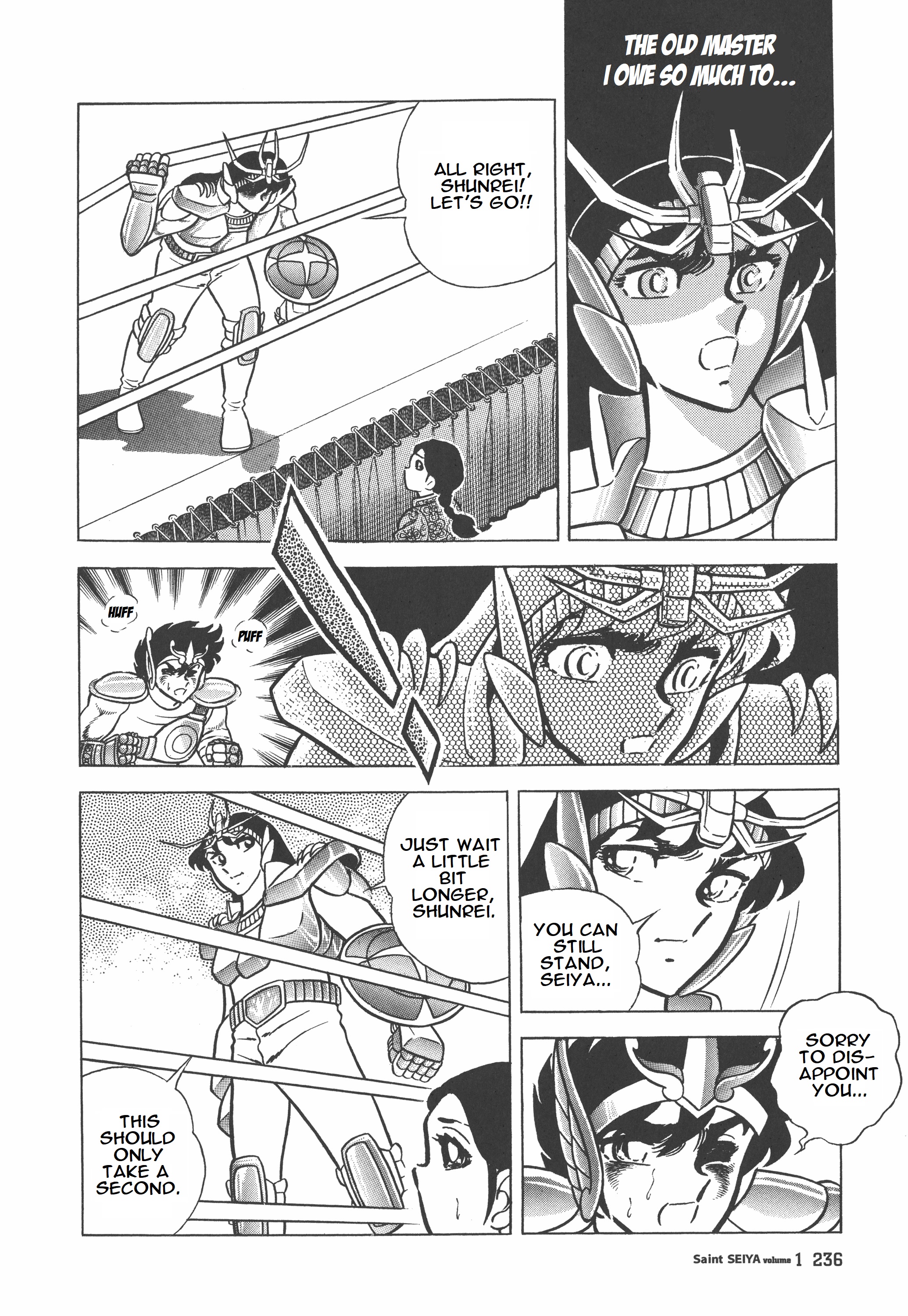 Saint Seiya (Kanzenban Edition) - Vol.1 Chapter 6.01: Dragon, The Strongest Gauntlet And Shield (Part One)