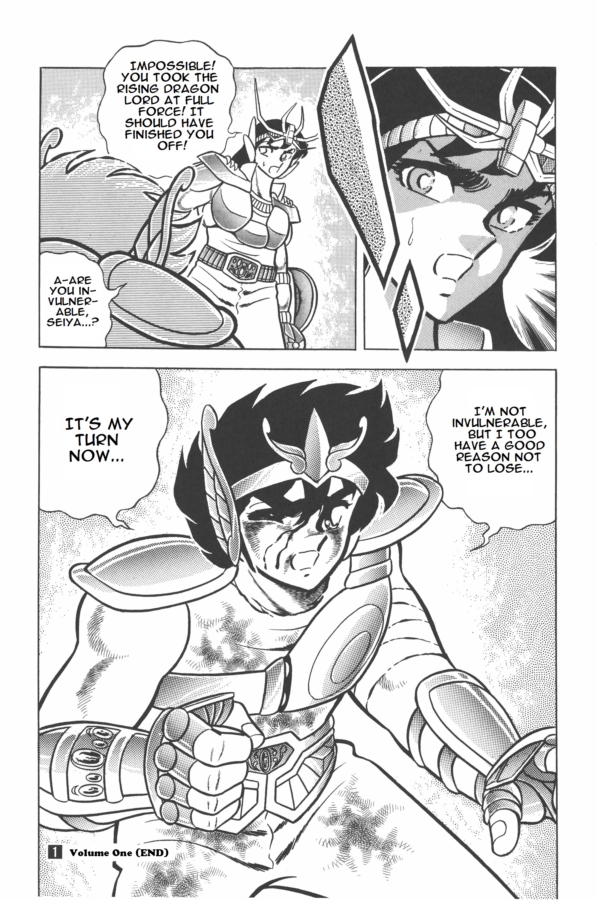 Saint Seiya (Kanzenban Edition) - Vol.1 Chapter 6.01: Dragon, The Strongest Gauntlet And Shield (Part One)