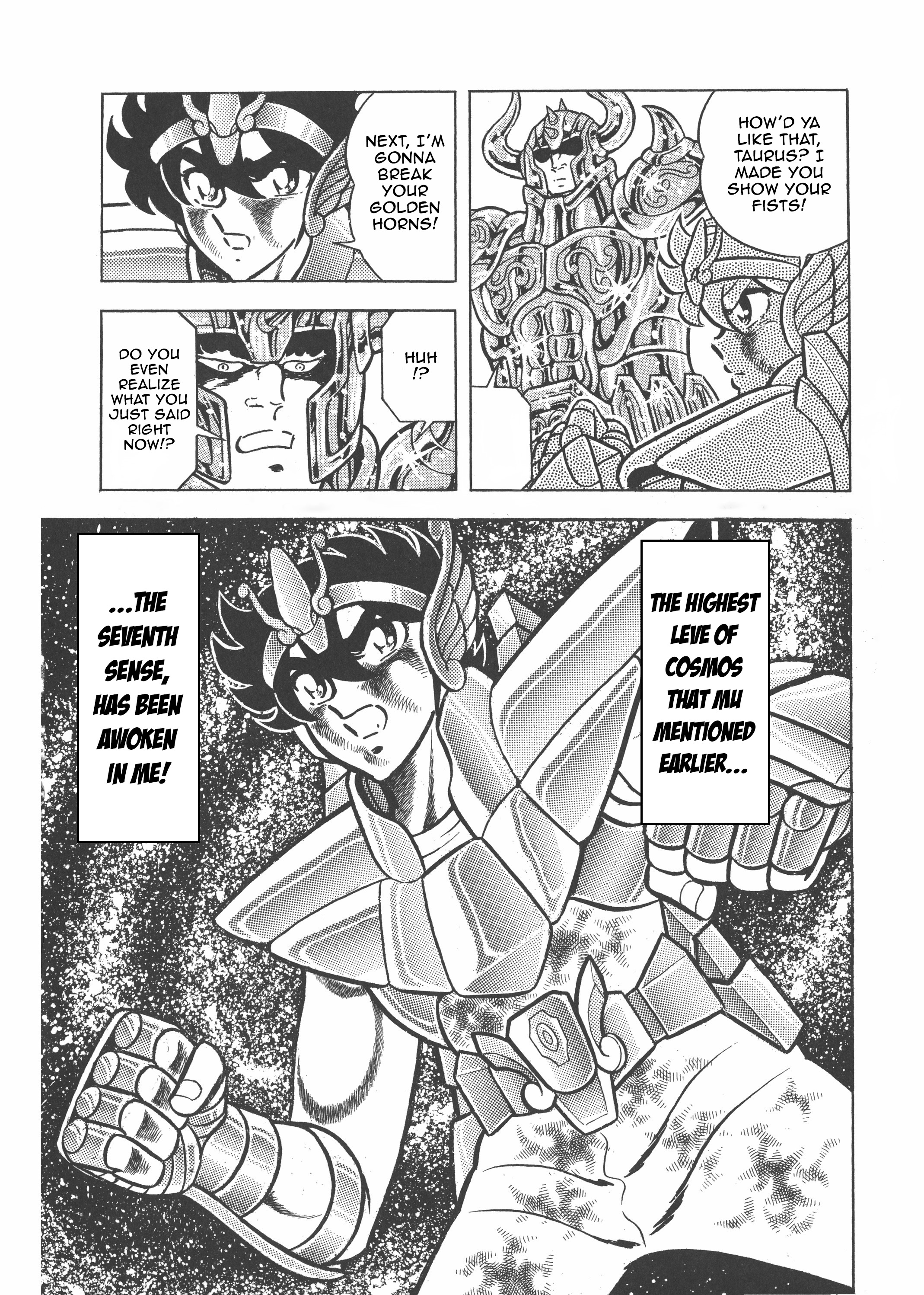 Saint Seiya (Kanzenban Edition) - Vol.6 Chapter 30: Clash In The Temple Of The Golden Bull