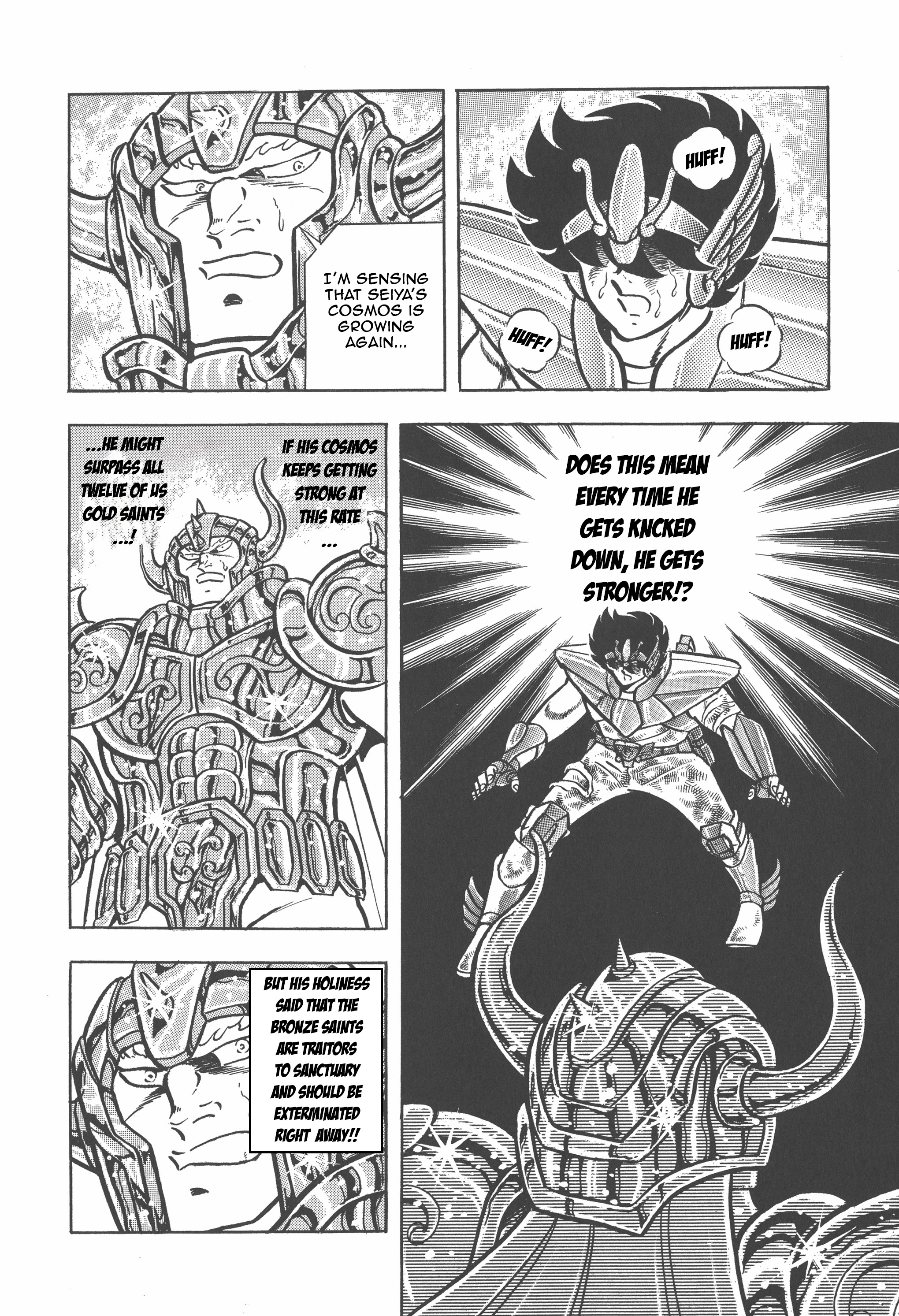 Saint Seiya (Kanzenban Edition) - Vol.6 Chapter 30: Clash In The Temple Of The Golden Bull