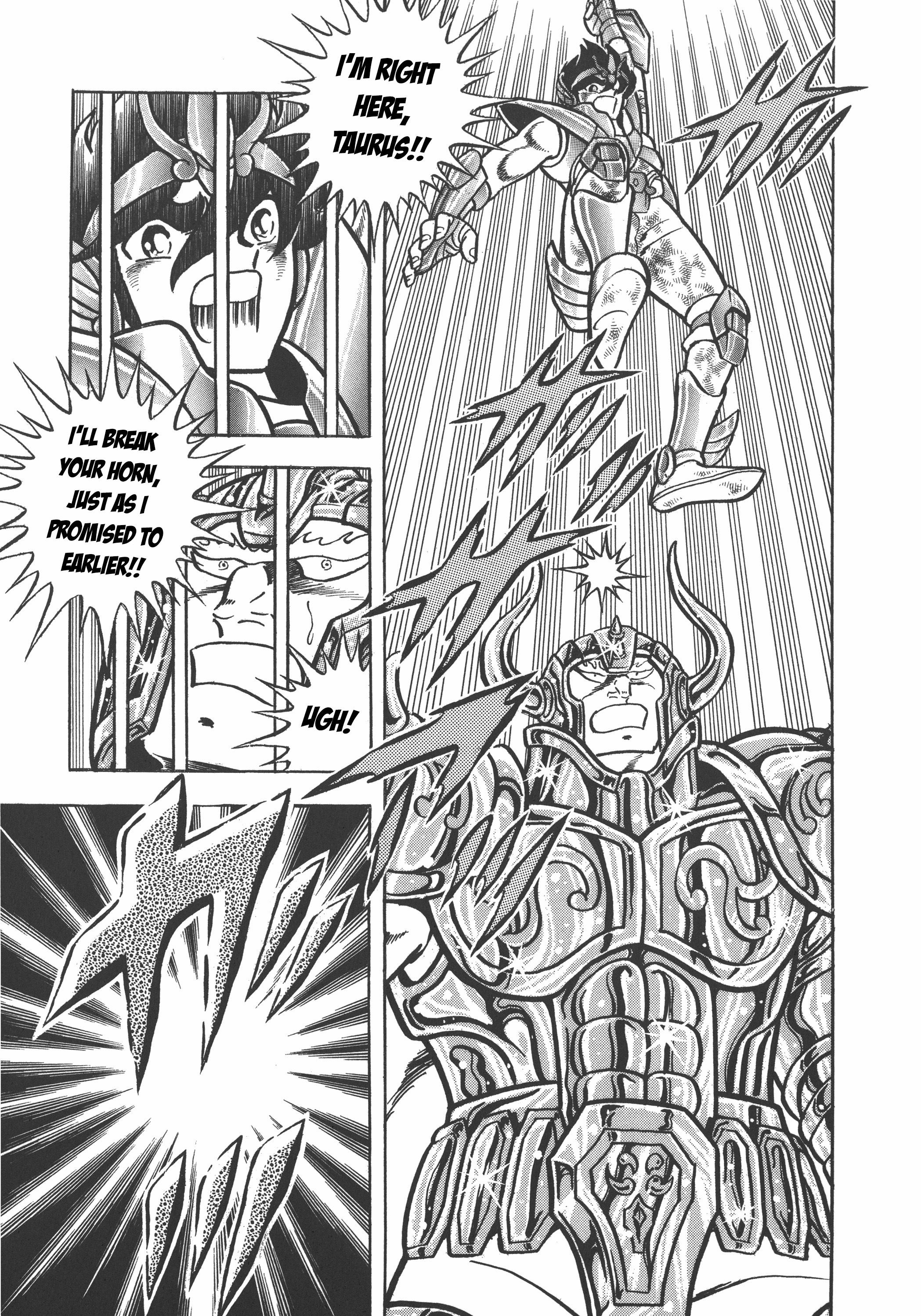 Saint Seiya (Kanzenban Edition) - Vol.6 Chapter 30: Clash In The Temple Of The Golden Bull