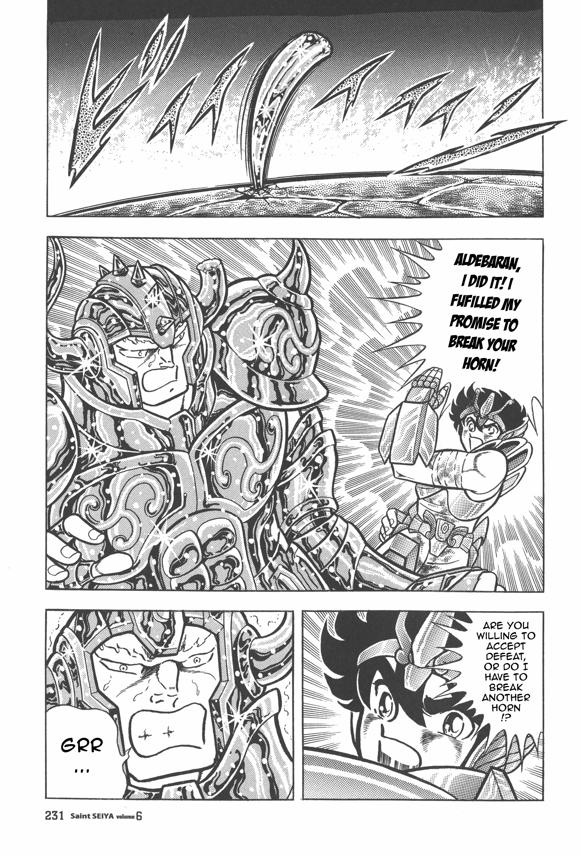 Saint Seiya (Kanzenban Edition) - Vol.6 Chapter 30: Clash In The Temple Of The Golden Bull