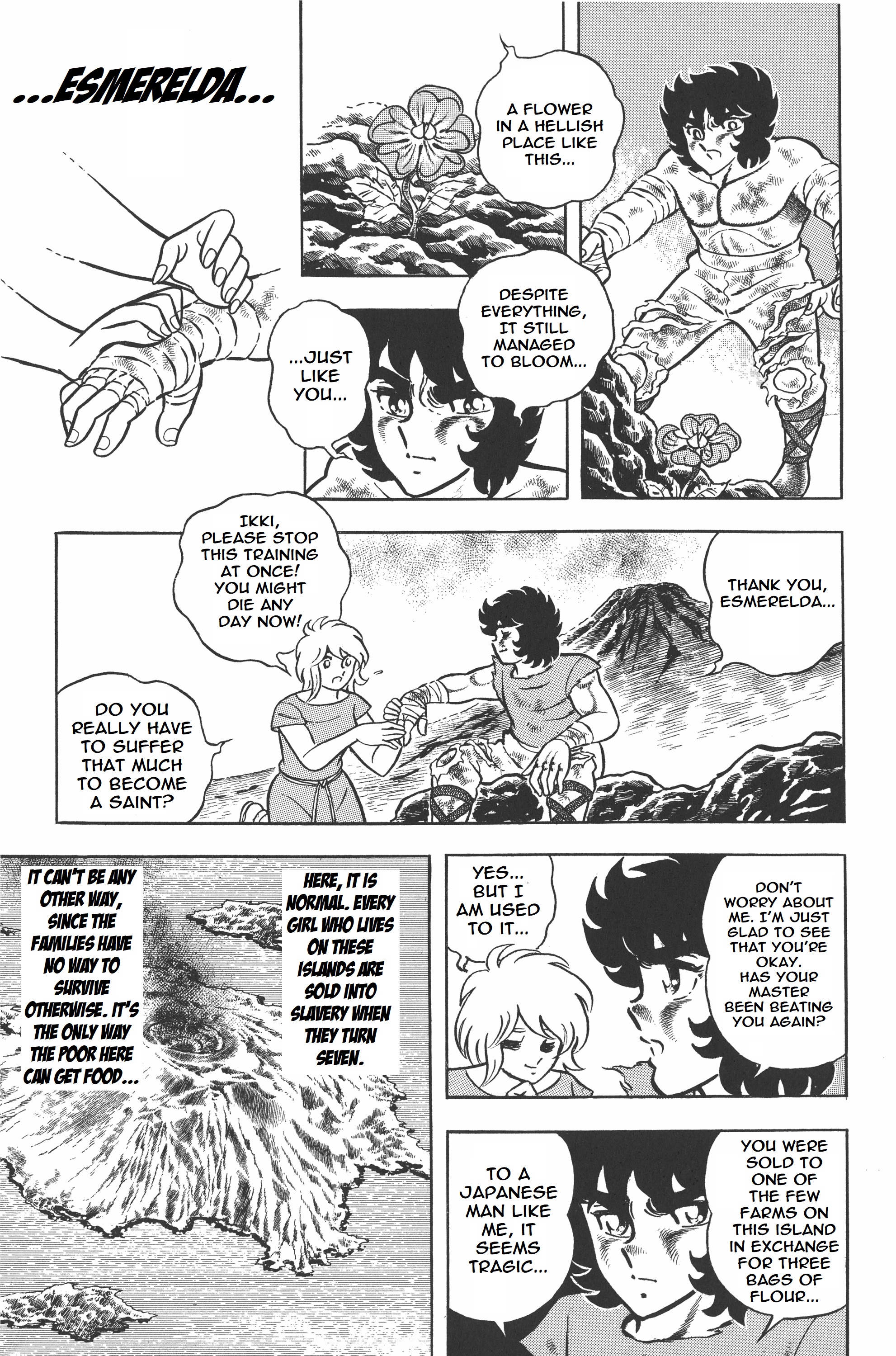 Saint Seiya (Kanzenban Edition) - Vol.4 Chapter 18: Memories Of Death Queen Island