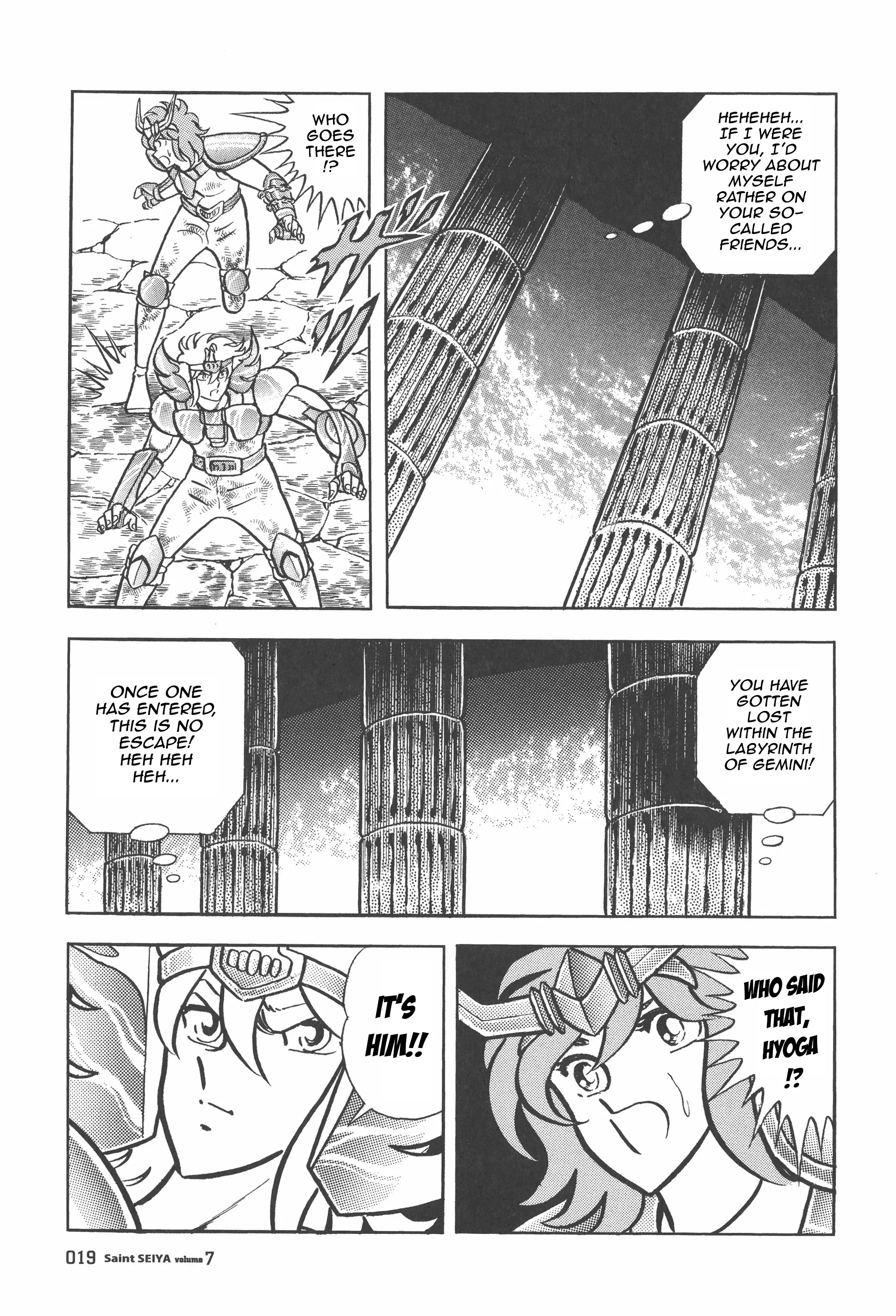 Saint Seiya (Kanzenban Edition) - Vol.7 Chapter 31: The Labyrinth Of Gemini