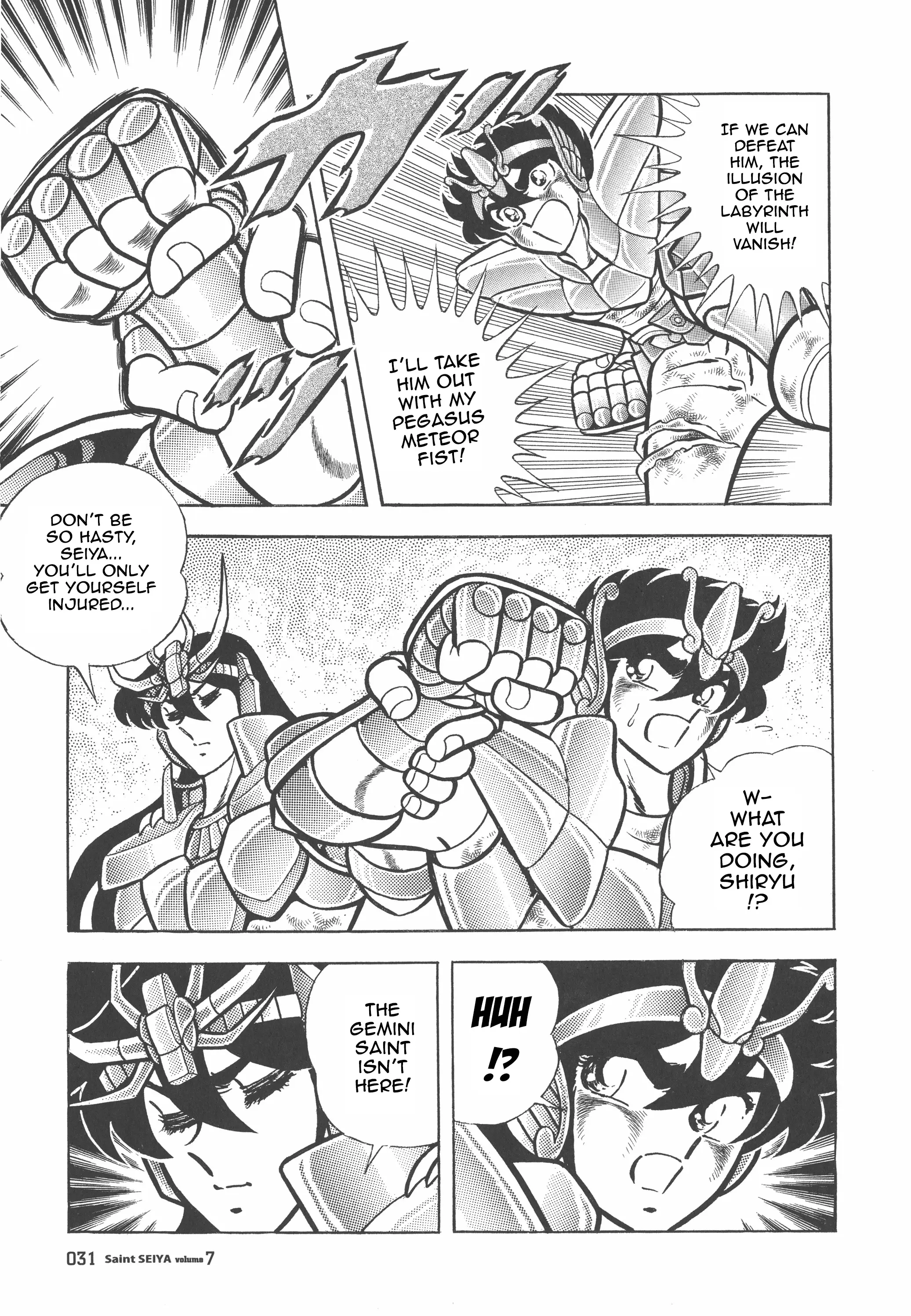 Saint Seiya (Kanzenban Edition) - Vol.7 Chapter 31: The Labyrinth Of Gemini