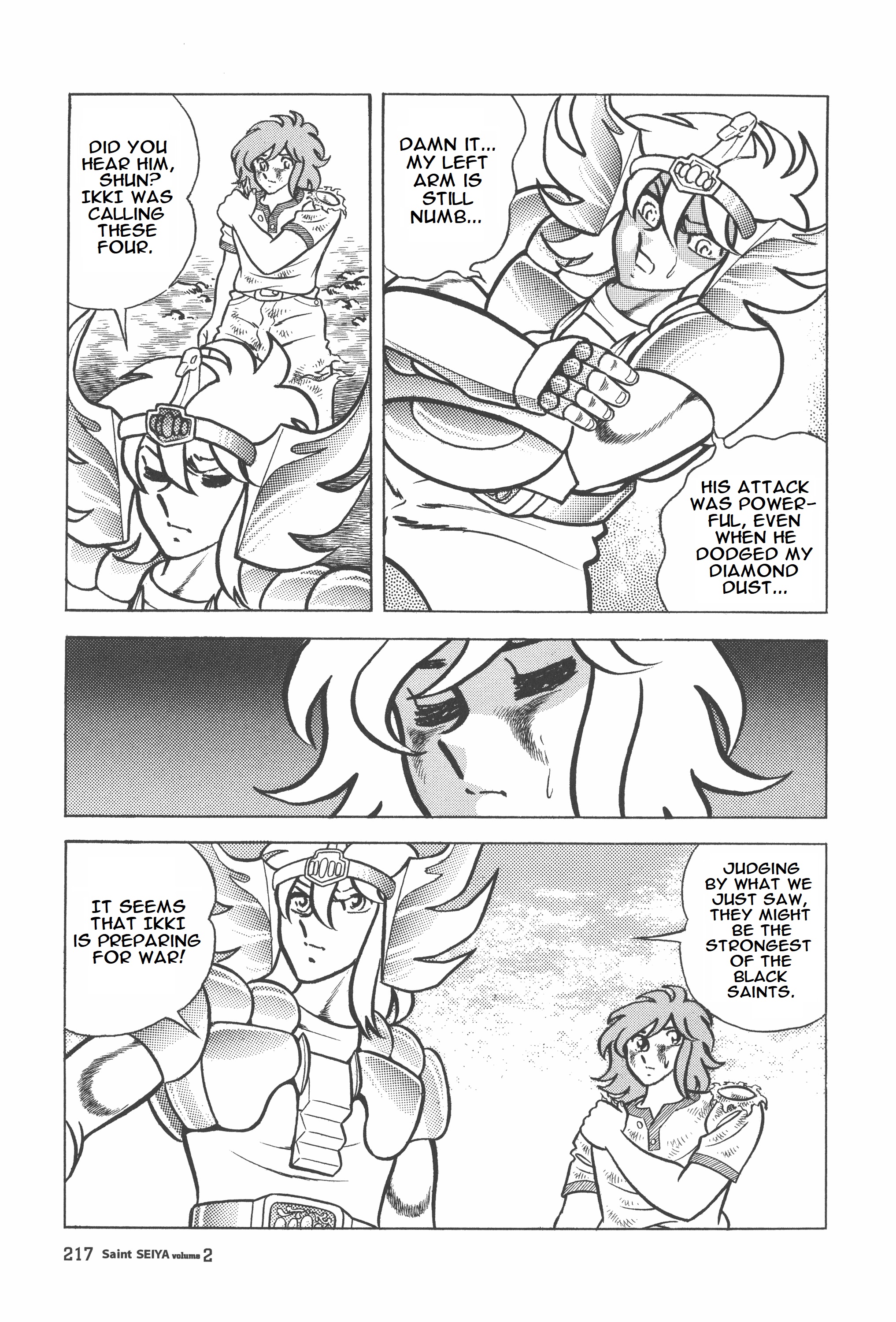 Saint Seiya (Kanzenban Edition) - Vol.2 Chapter 11: Enter The Black Four