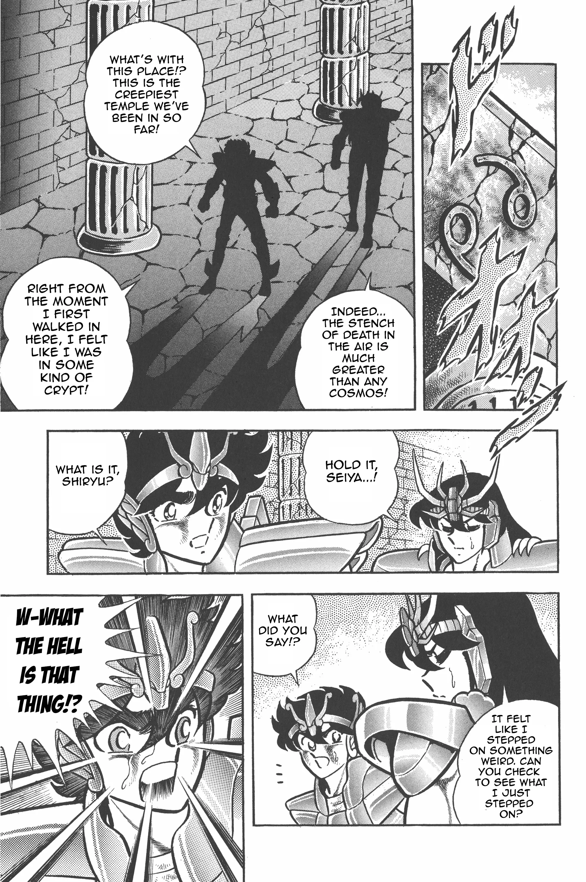 Saint Seiya (Kanzenban Edition) - Vol.7 Chapter 33: Deathmatch In The Temple Of The Giant Crab