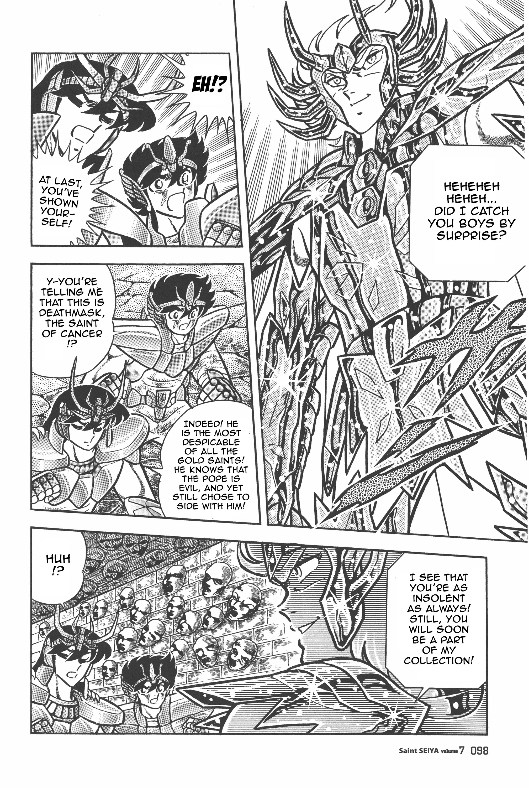 Saint Seiya (Kanzenban Edition) - Vol.7 Chapter 33: Deathmatch In The Temple Of The Giant Crab