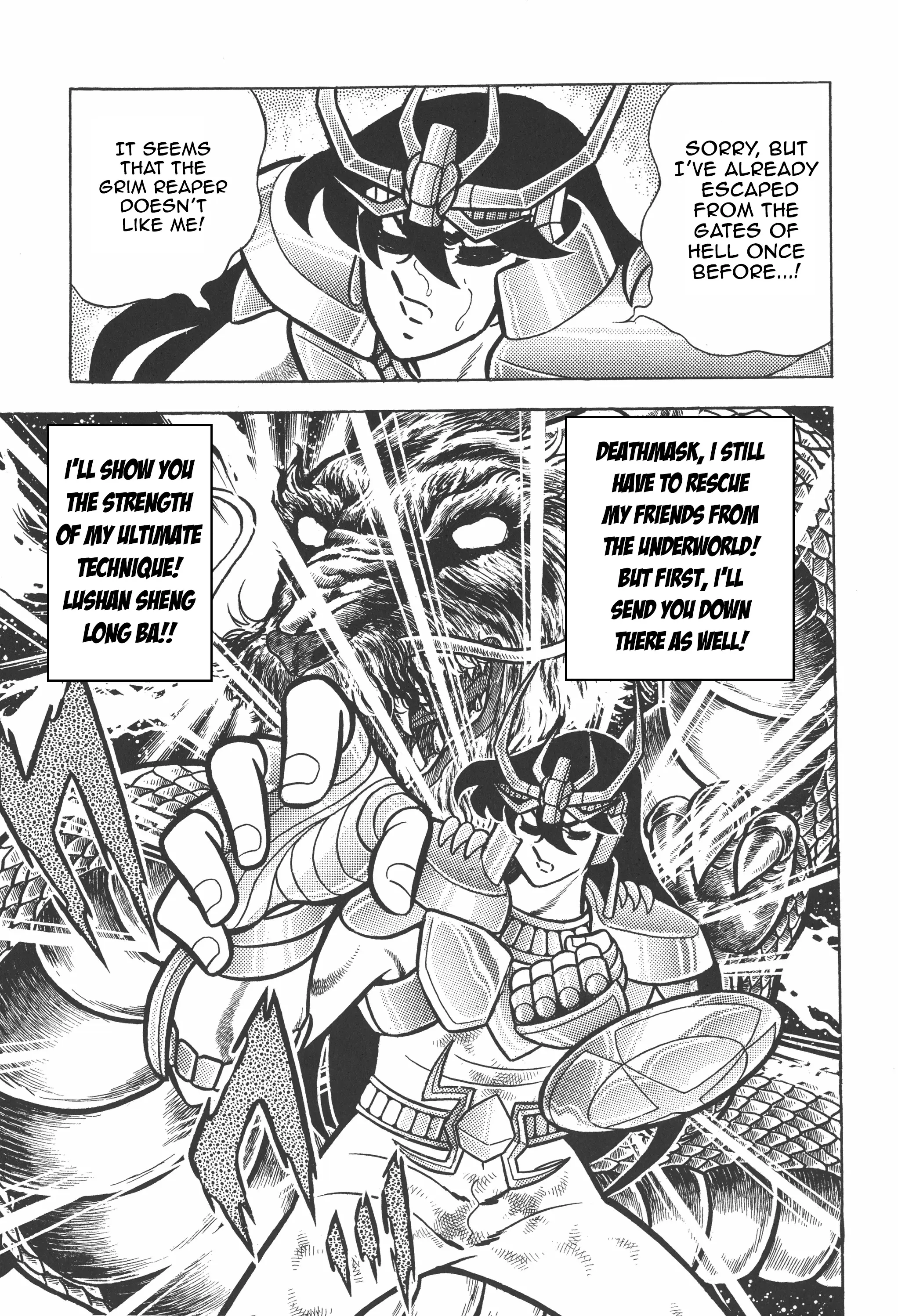 Saint Seiya (Kanzenban Edition) - Vol.7 Chapter 33: Deathmatch In The Temple Of The Giant Crab