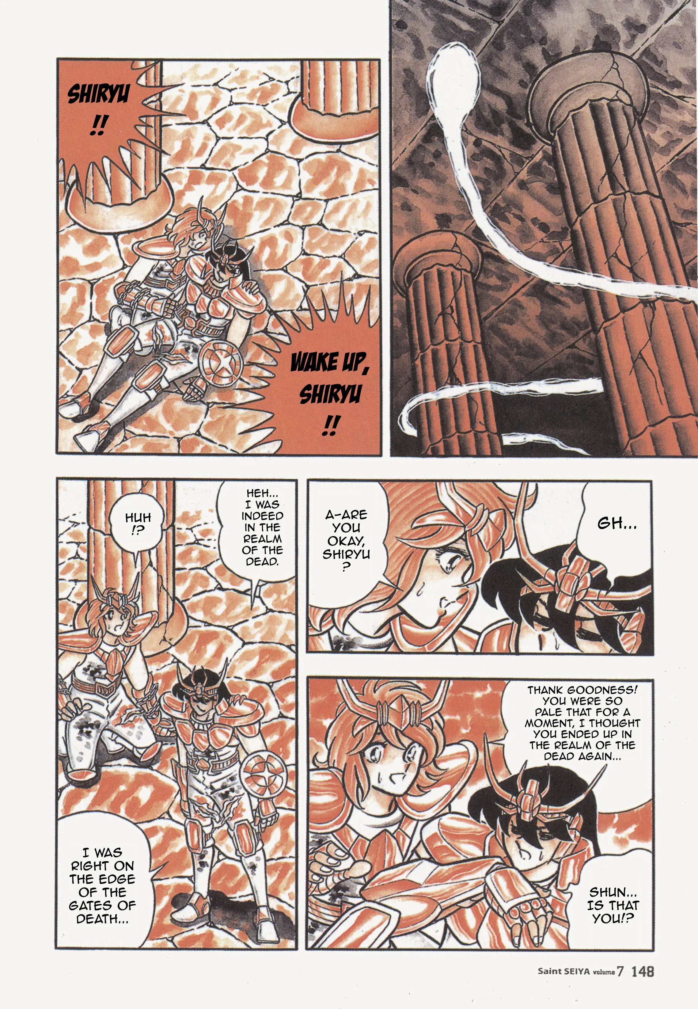 Saint Seiya (Kanzenban Edition) - Vol.7 Chapter 33: Deathmatch In The Temple Of The Giant Crab