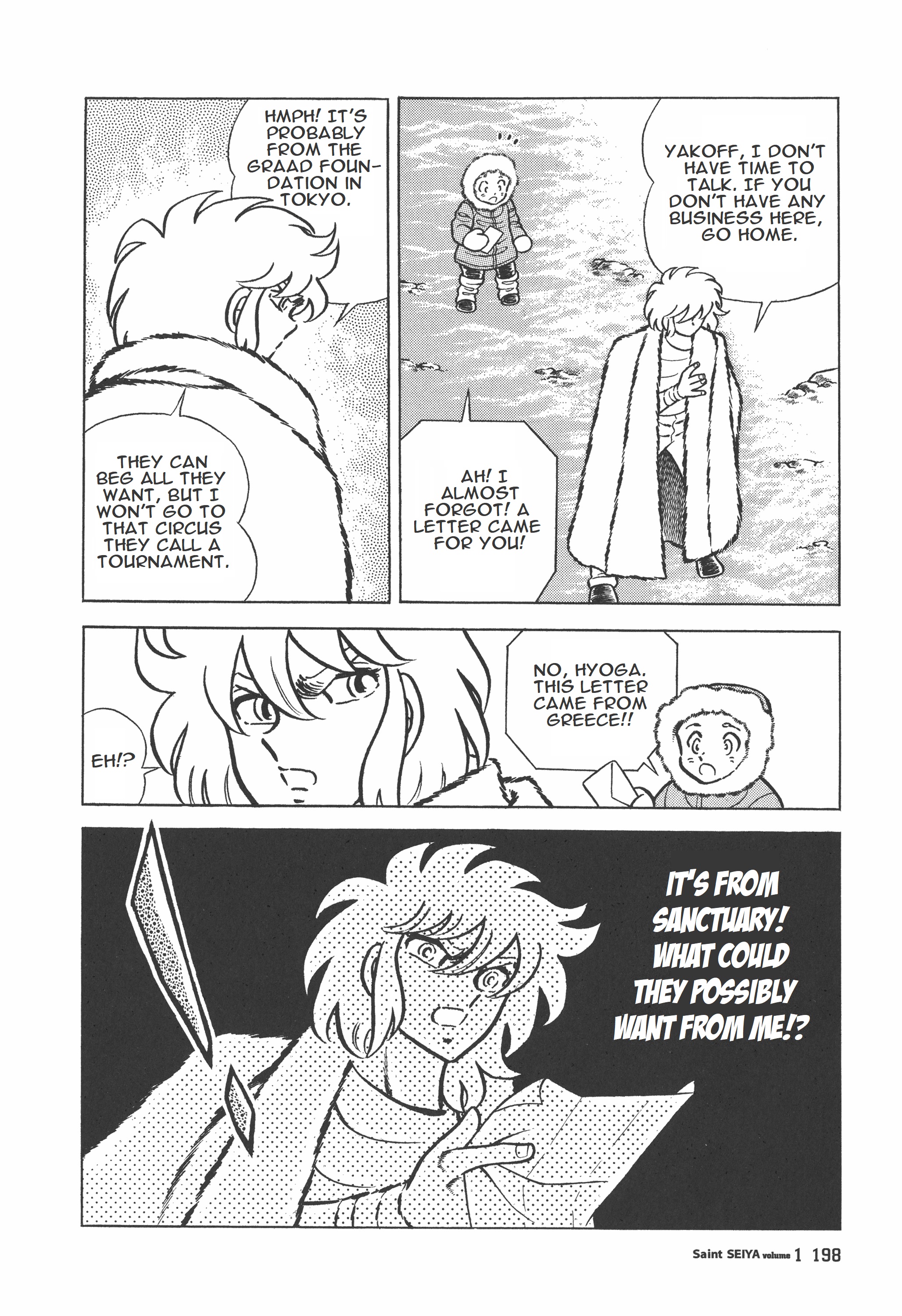 Saint Seiya (Kanzenban Edition) - Vol.1 Chapter 5: Cygnus, Warrior Of The Frozen Tundra