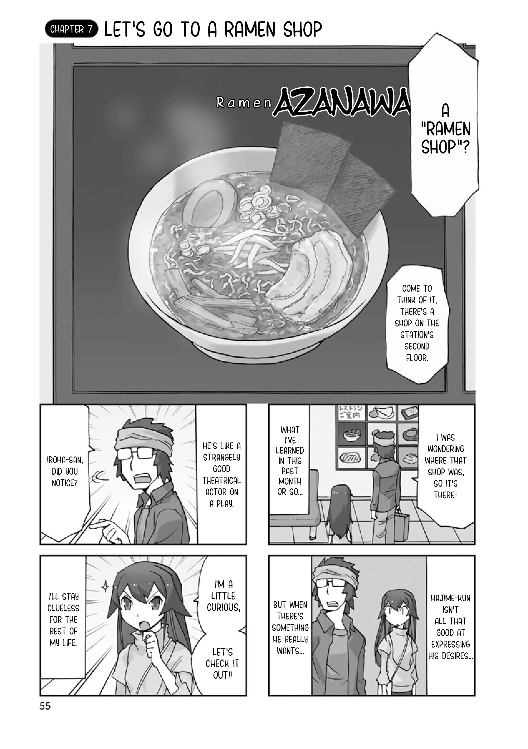 Shinkon No Iroha-San - Vol.1 Chapter 7: Let's Go To A Ramen Shop