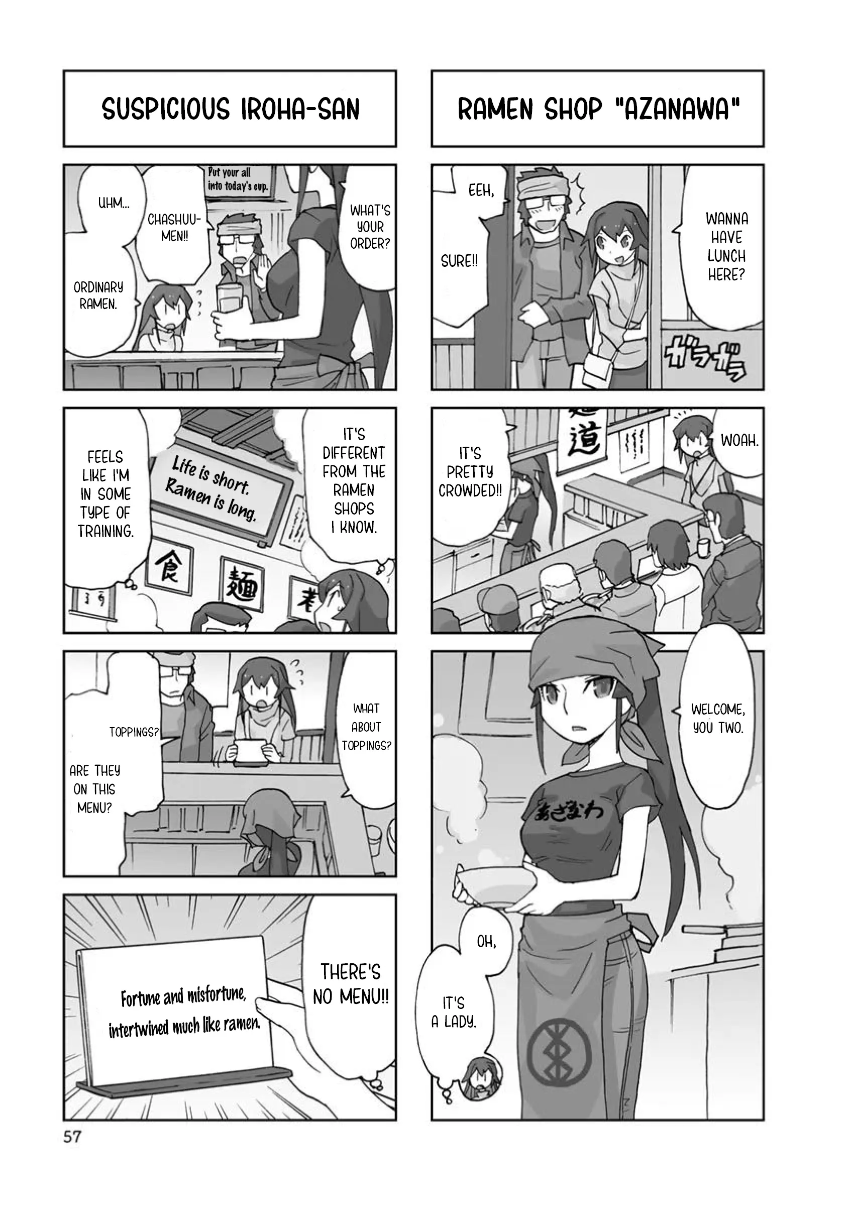 Shinkon No Iroha-San - Vol.1 Chapter 7: Let's Go To A Ramen Shop