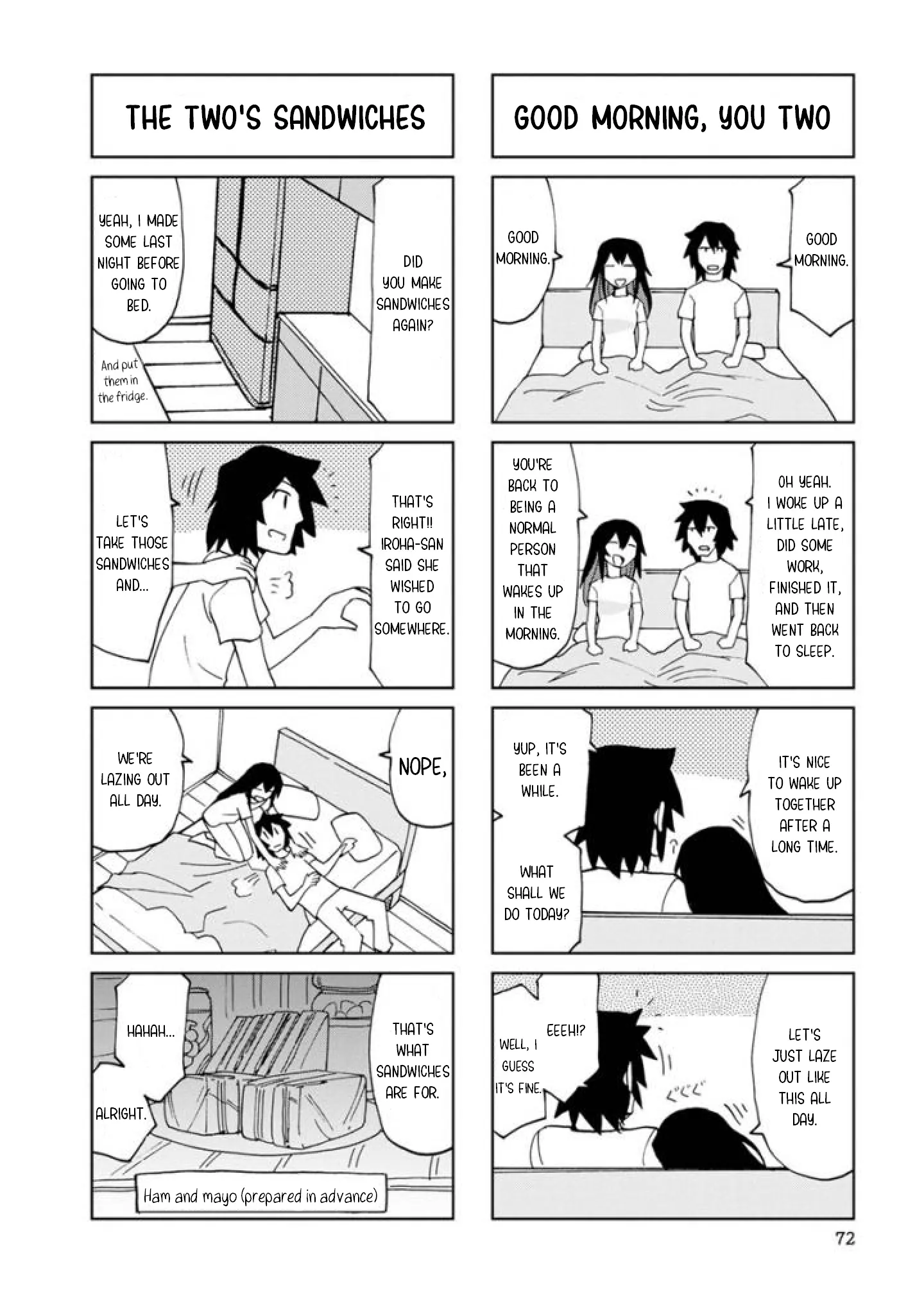 Shinkon No Iroha-San - Vol.2 Chapter 21: Midnight Sandwiches