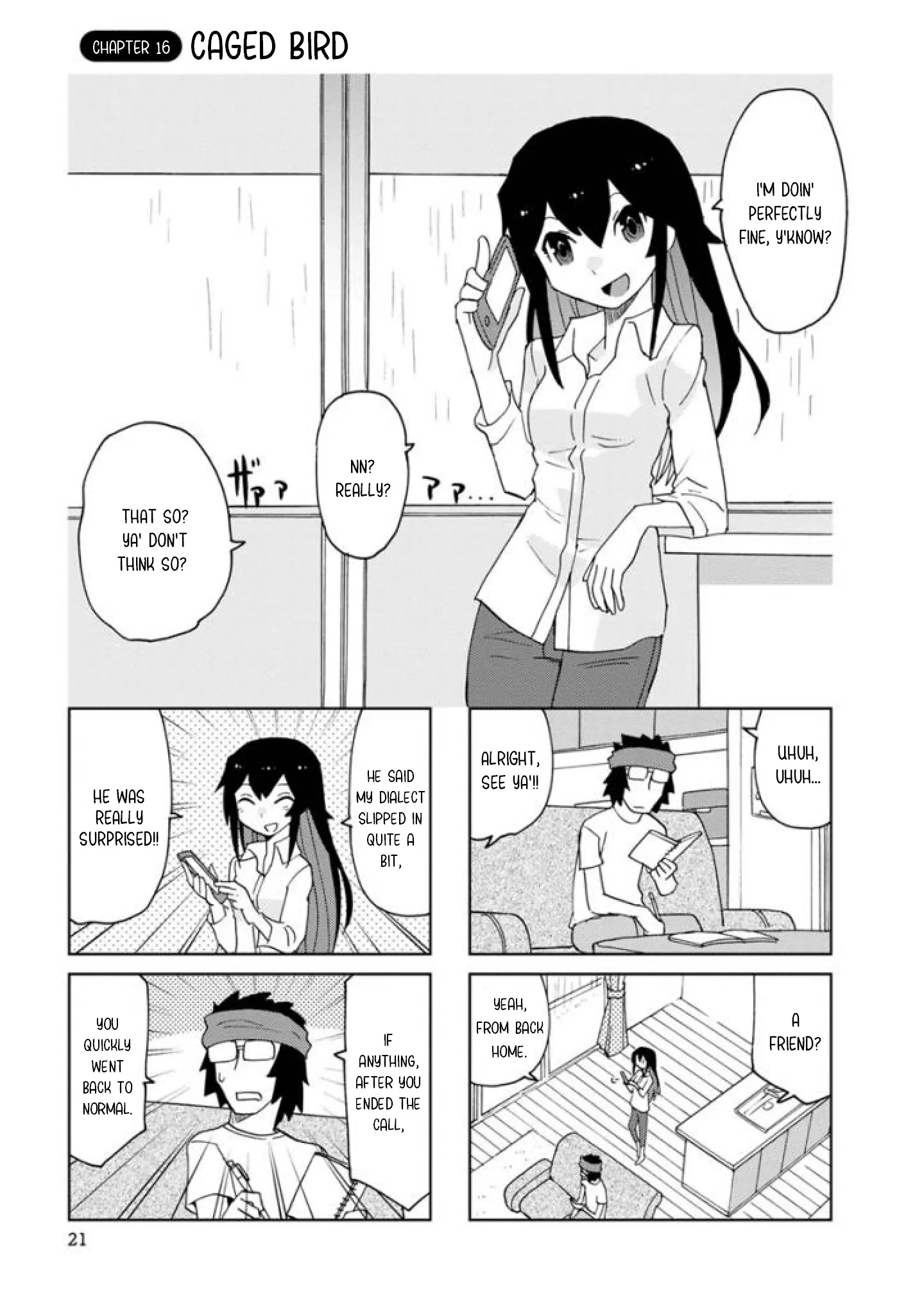 Shinkon No Iroha-San - Vol.2 Chapter 16: Caged Bird