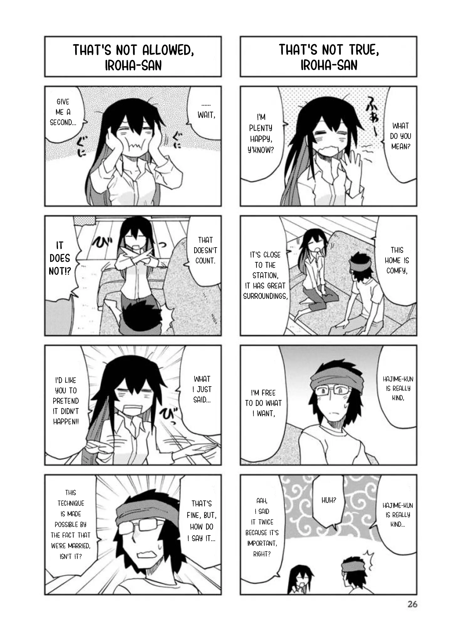 Shinkon No Iroha-San - Vol.2 Chapter 16: Caged Bird