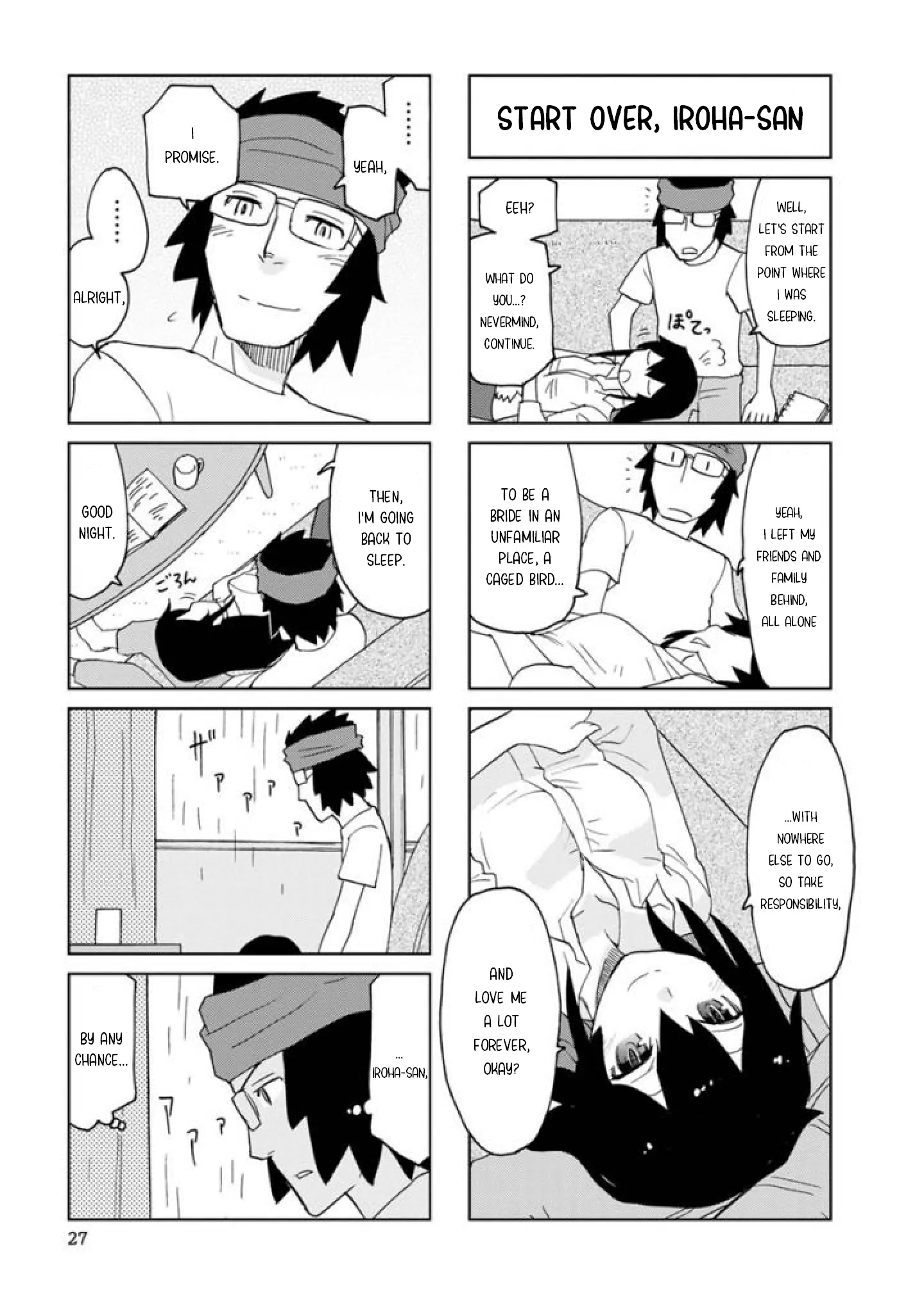 Shinkon No Iroha-San - Vol.2 Chapter 16: Caged Bird