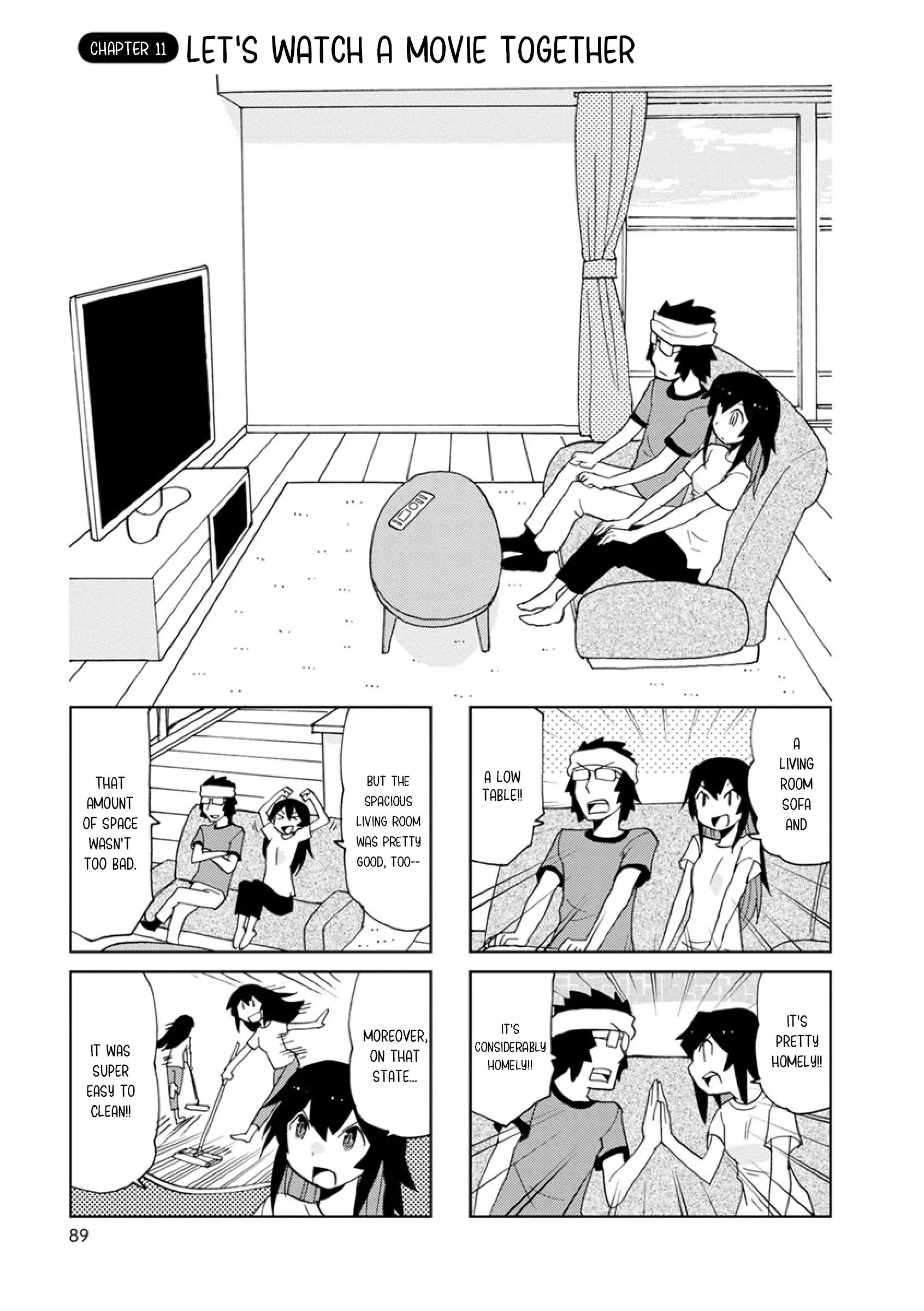 Shinkon No Iroha-San - Vol.1 Chapter 11: Let's Watch A Movie Together