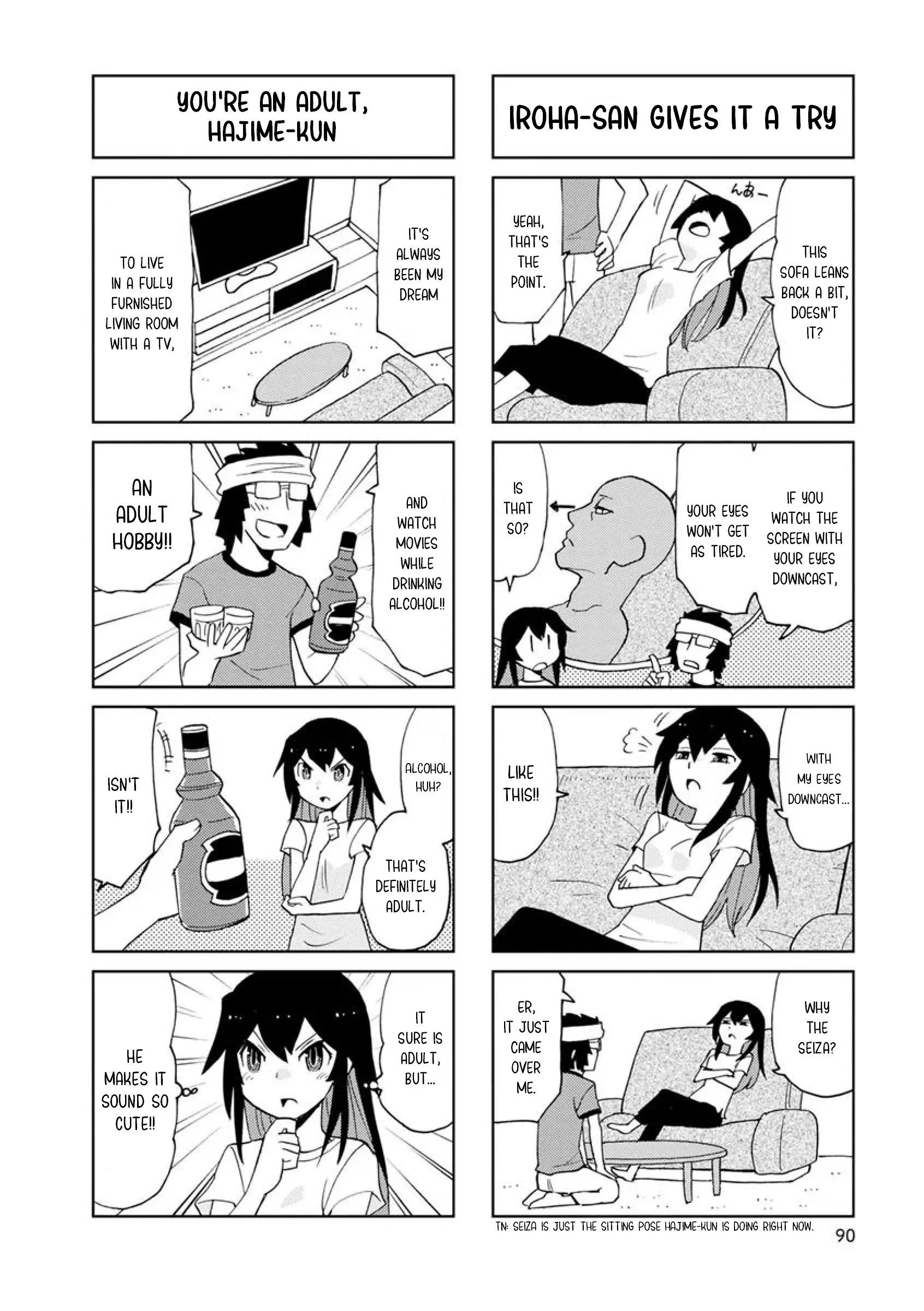 Shinkon No Iroha-San - Vol.1 Chapter 11: Let's Watch A Movie Together