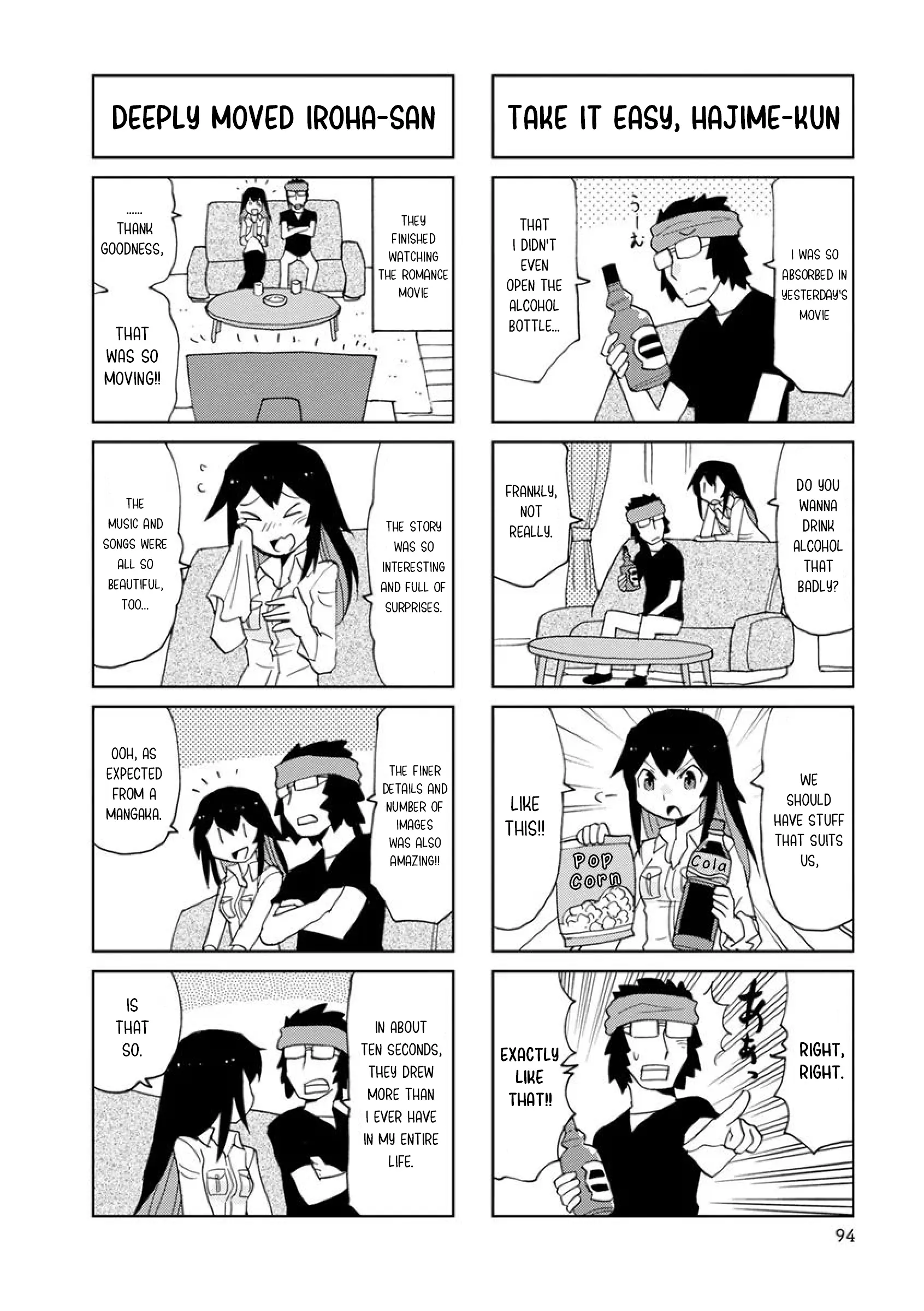 Shinkon No Iroha-San - Vol.1 Chapter 11: Let's Watch A Movie Together