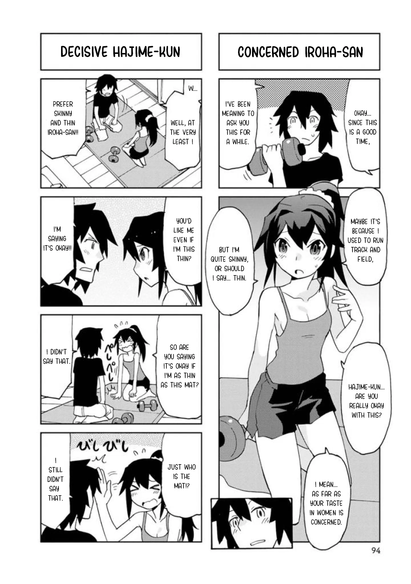 Shinkon No Iroha-San - Vol.2 Chapter 24: Let's Exercise Together