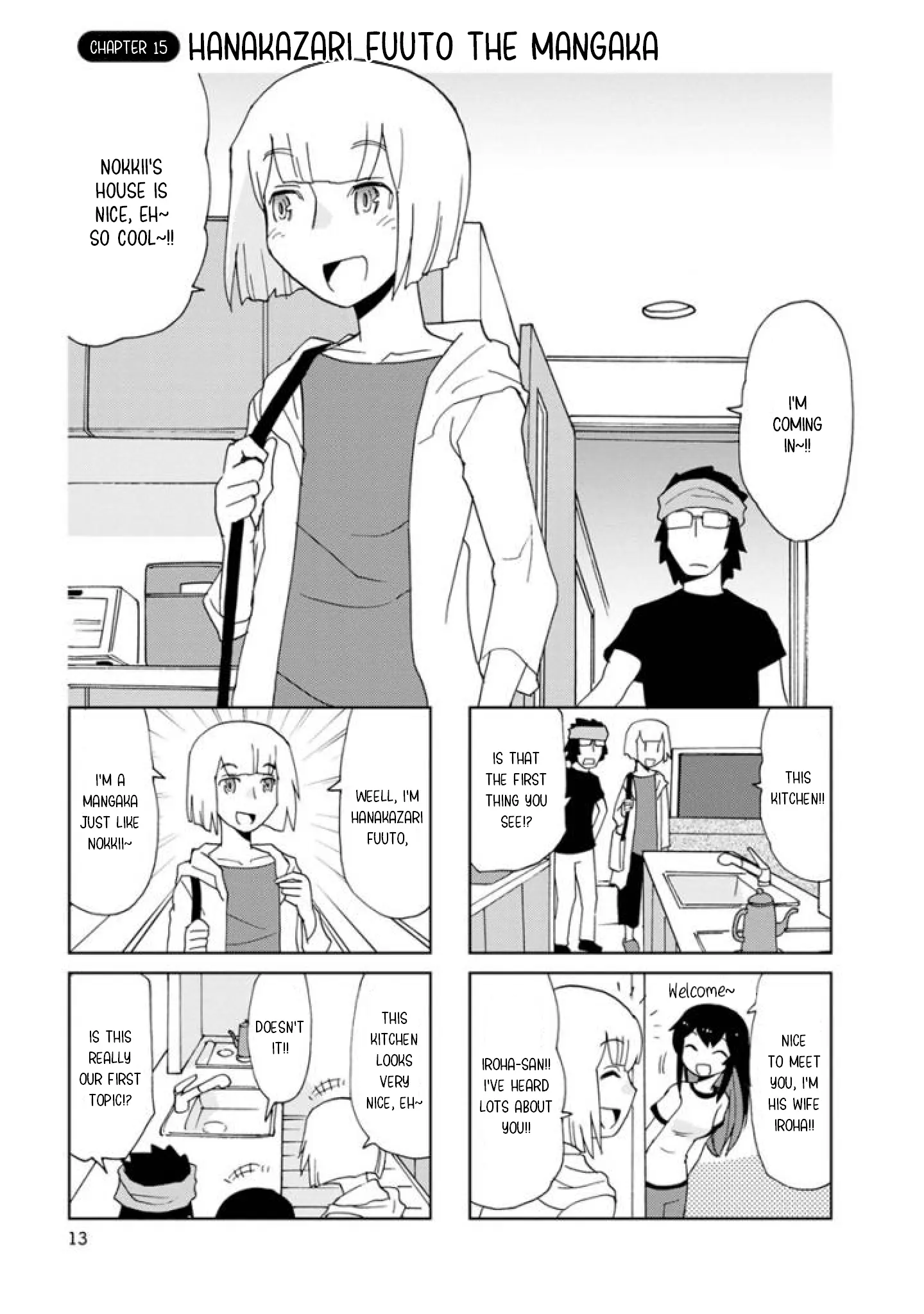 Shinkon No Iroha-San - Vol.2 Chapter 15: Hanakazari Fuuto The Mangaka