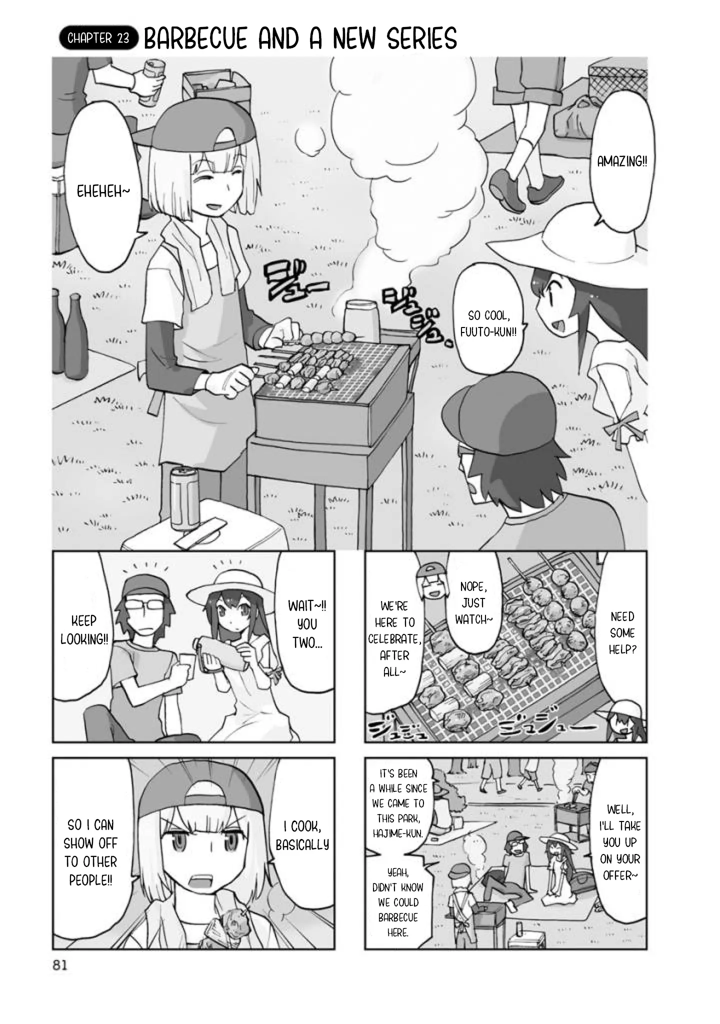 Shinkon No Iroha-San - Vol.2 Chapter 23: Barbecue And A New Series