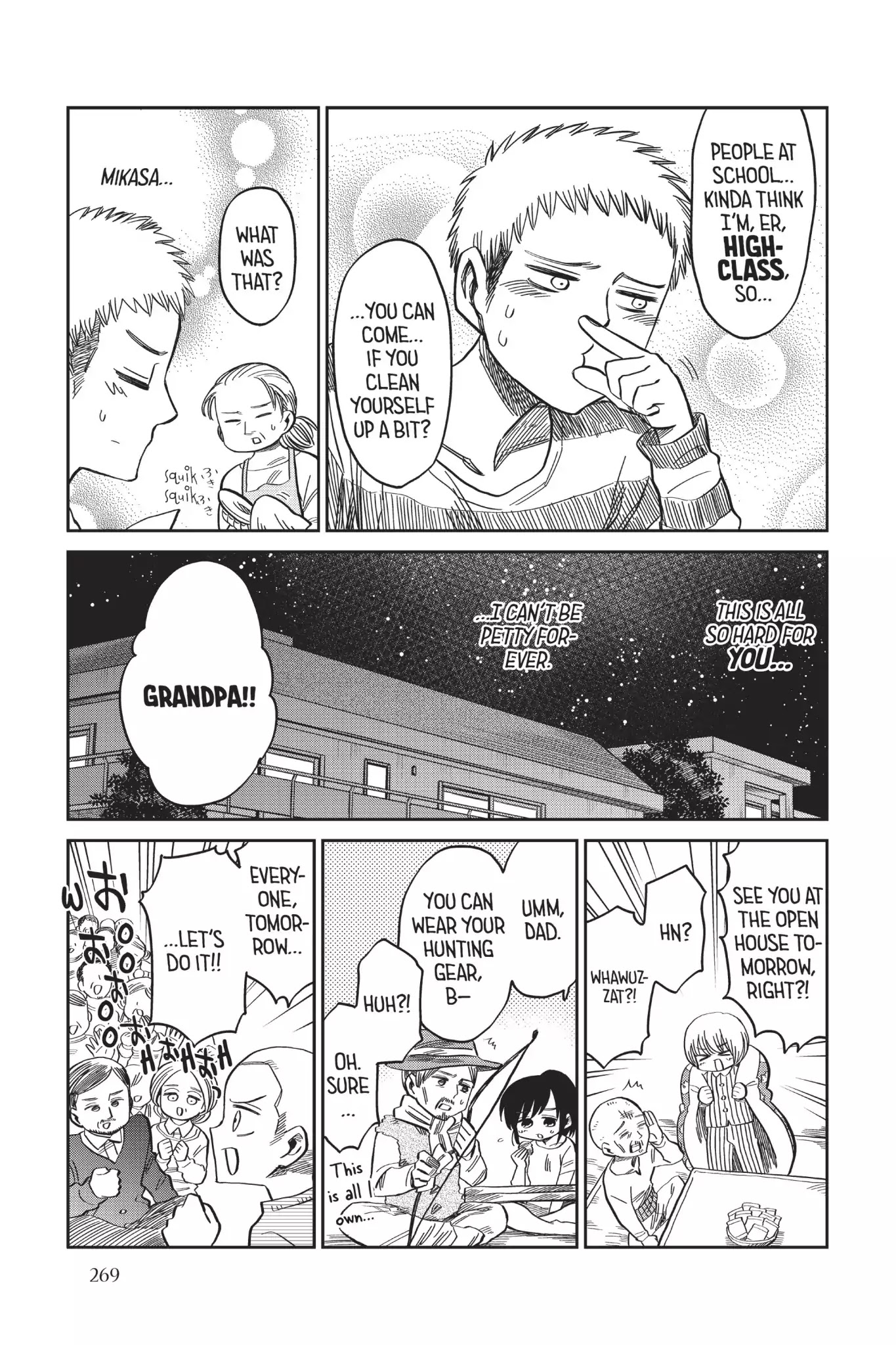 Attack On Titan: Junior High - Chapter 57: Vol.4 57Th Period: The Family Entanglements Episode? Not Good