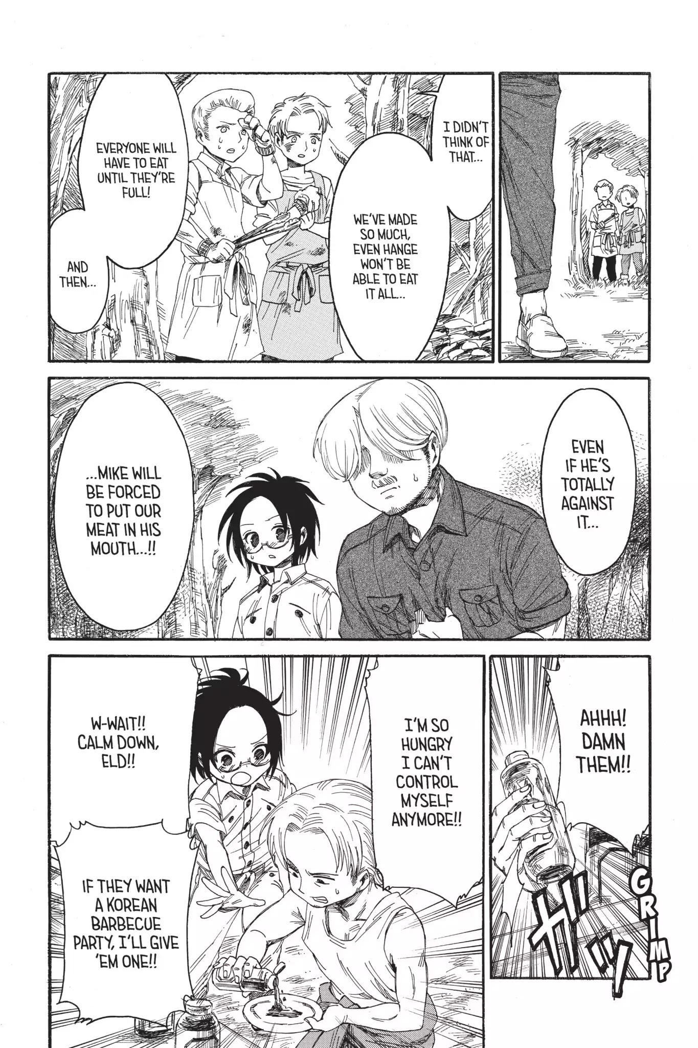 Attack On Titan: Junior High - Chapter 22: Vol.2 22Nd Period: Tastes Like Mother's Cooking, But She's Not The One Making It