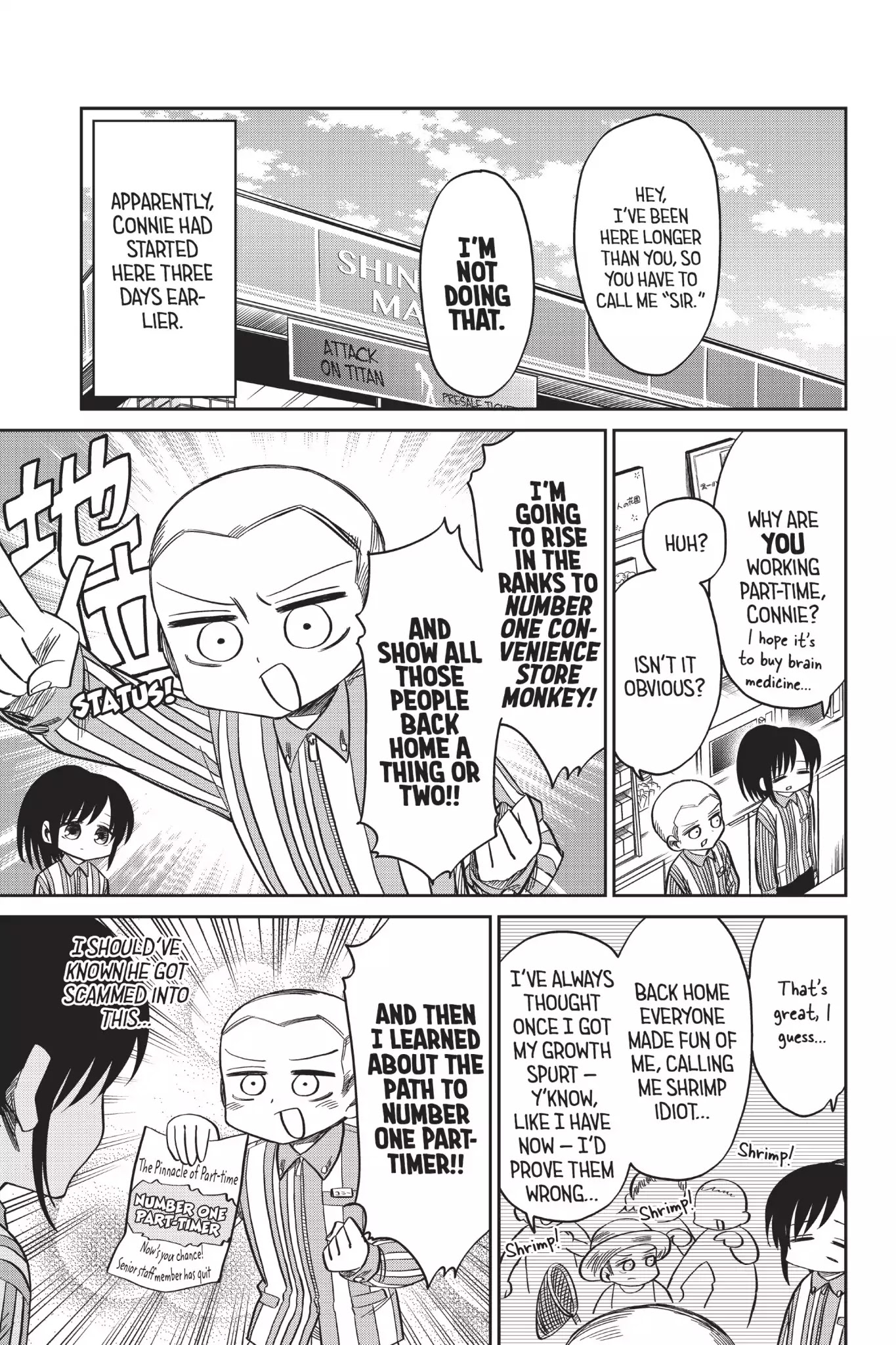 Attack On Titan: Junior High - Chapter 54: Vol.4 54Th Period: Part-Time Job? No Prob At Attack Junior High