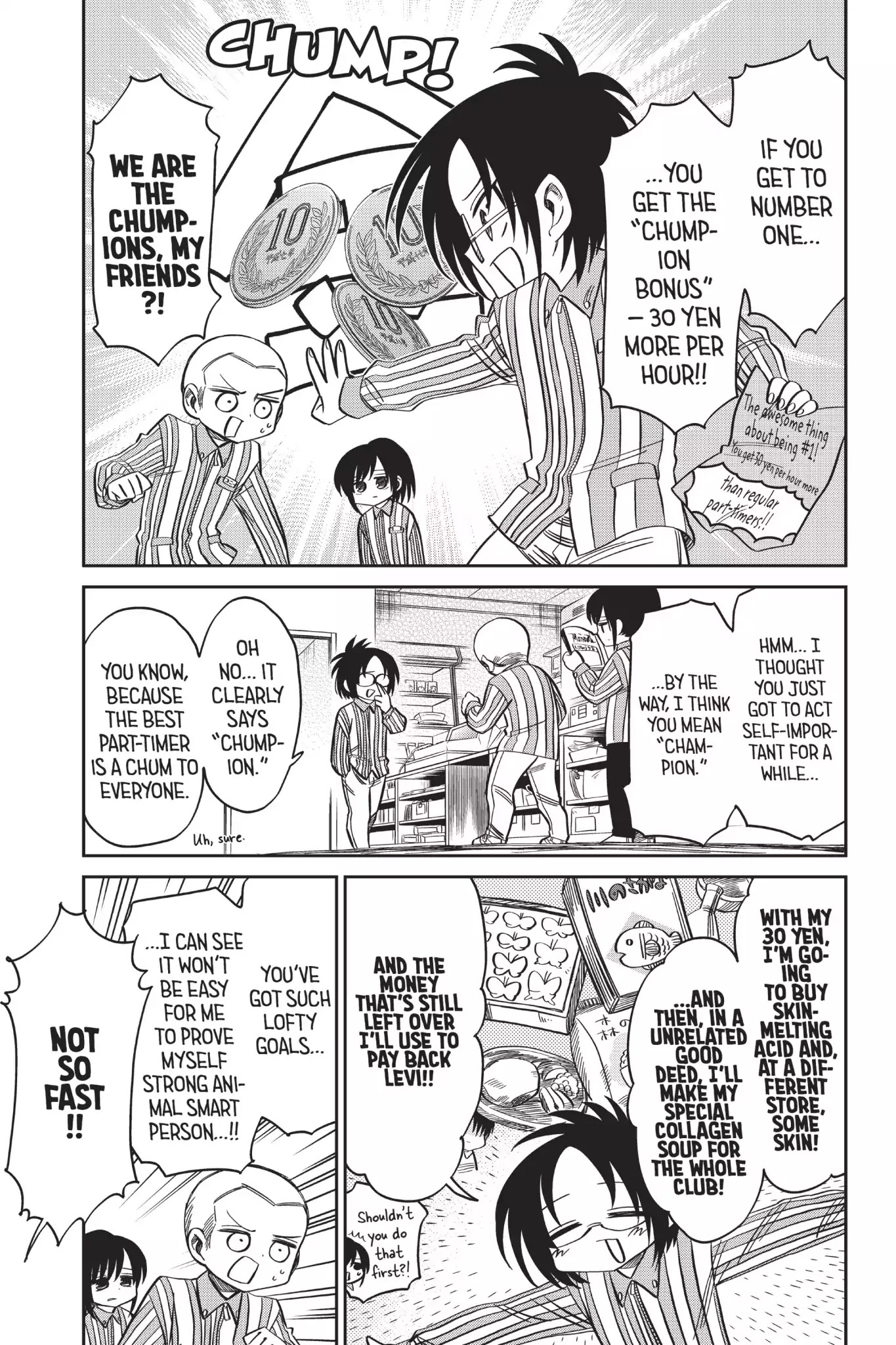 Attack On Titan: Junior High - Chapter 54: Vol.4 54Th Period: Part-Time Job? No Prob At Attack Junior High