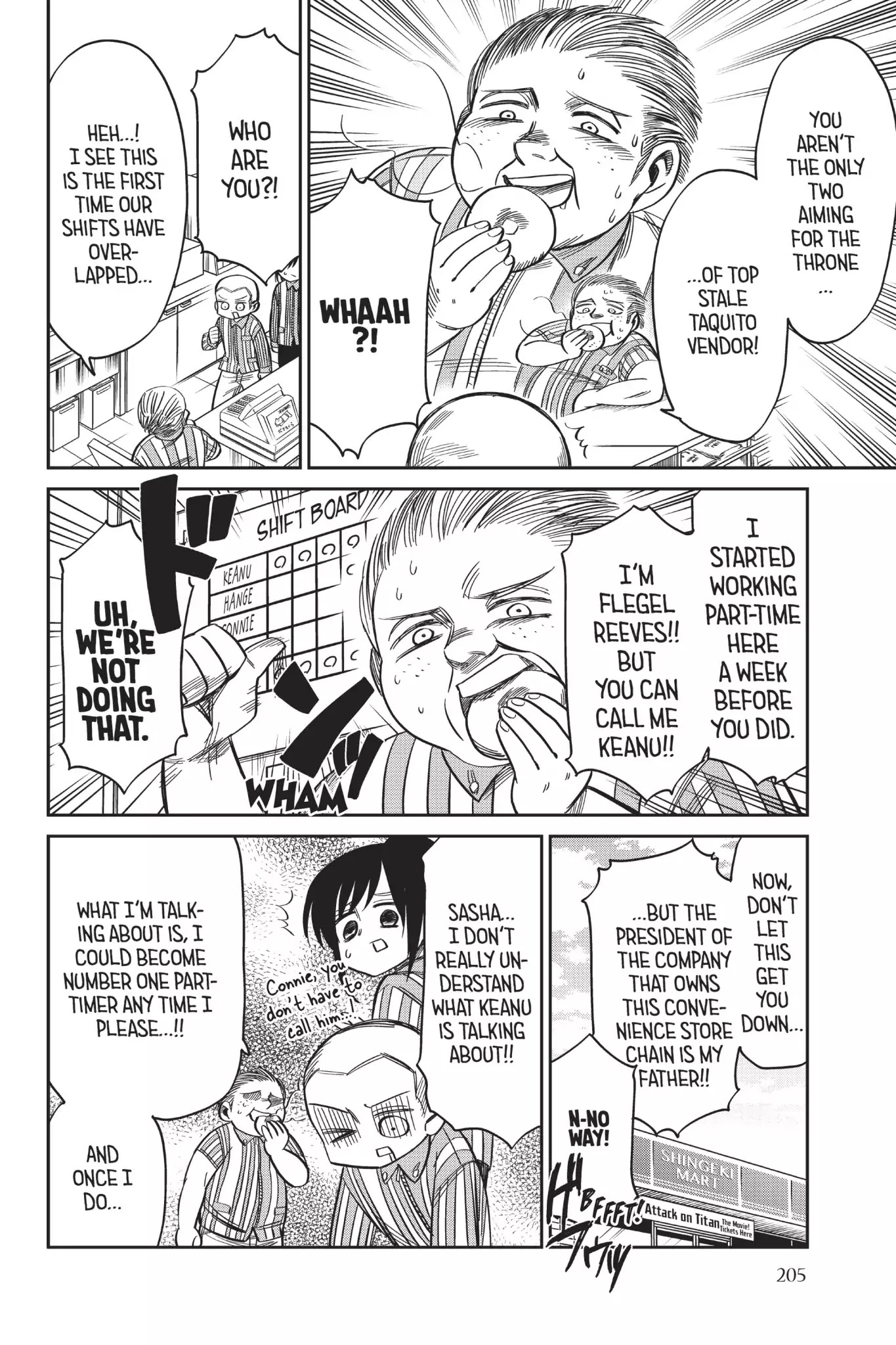 Attack On Titan: Junior High - Chapter 54: Vol.4 54Th Period: Part-Time Job? No Prob At Attack Junior High