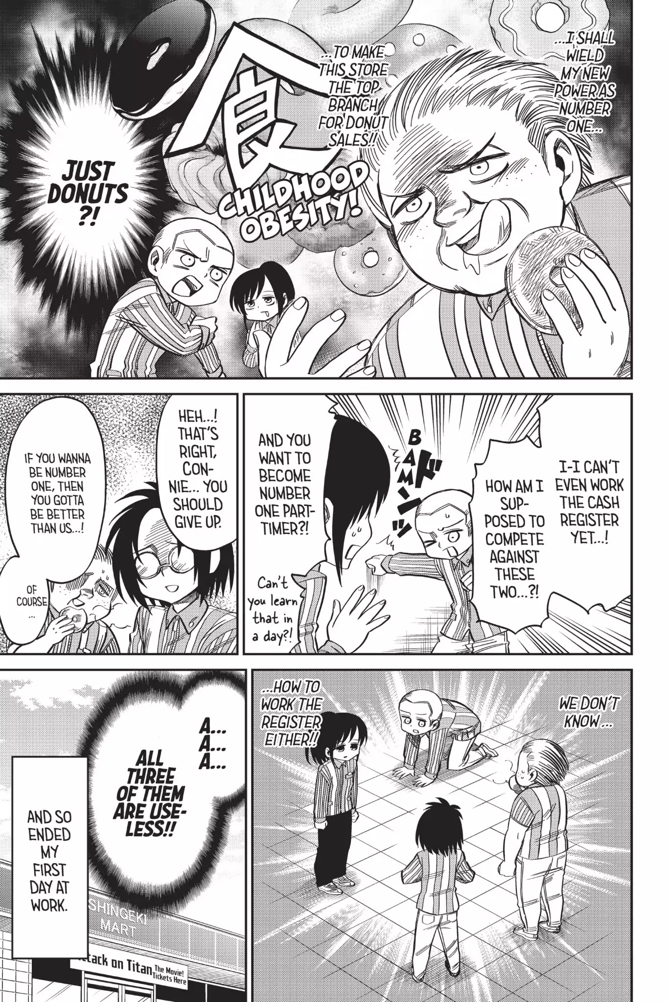 Attack On Titan: Junior High - Chapter 54: Vol.4 54Th Period: Part-Time Job? No Prob At Attack Junior High