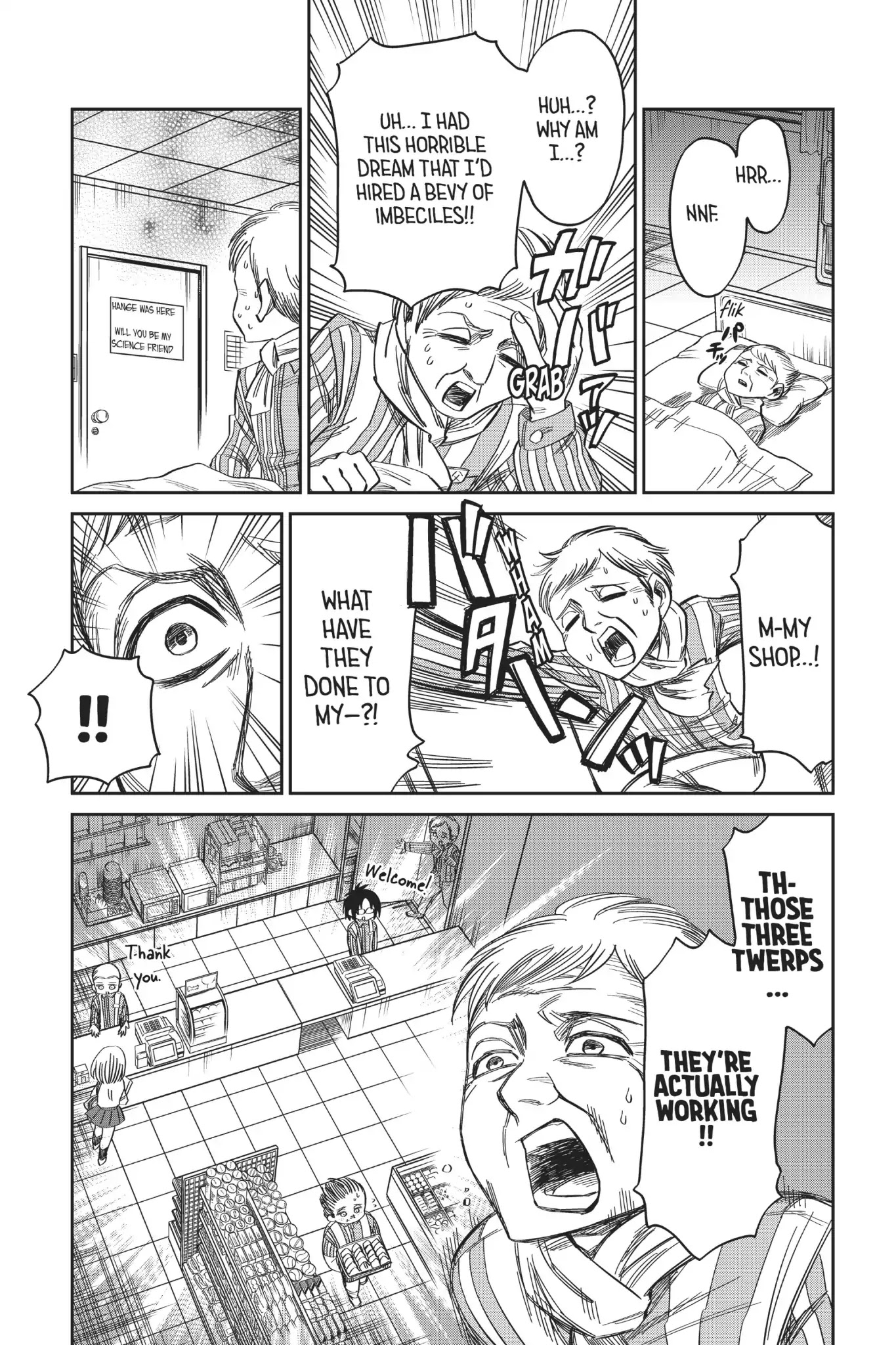 Attack On Titan: Junior High - Chapter 54: Vol.4 54Th Period: Part-Time Job? No Prob At Attack Junior High