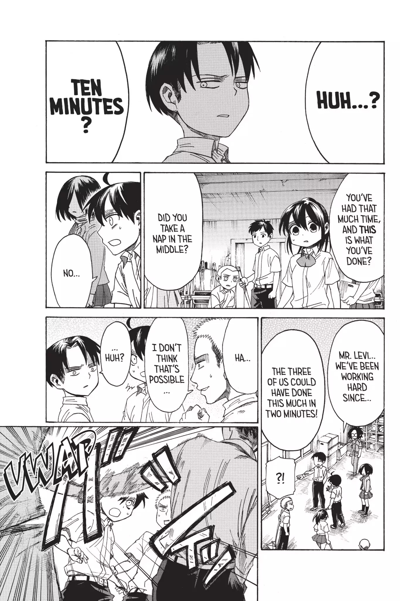 Attack On Titan: Junior High - Chapter 14: Vol.1 14Th Period: No, I Am Not Beneath You