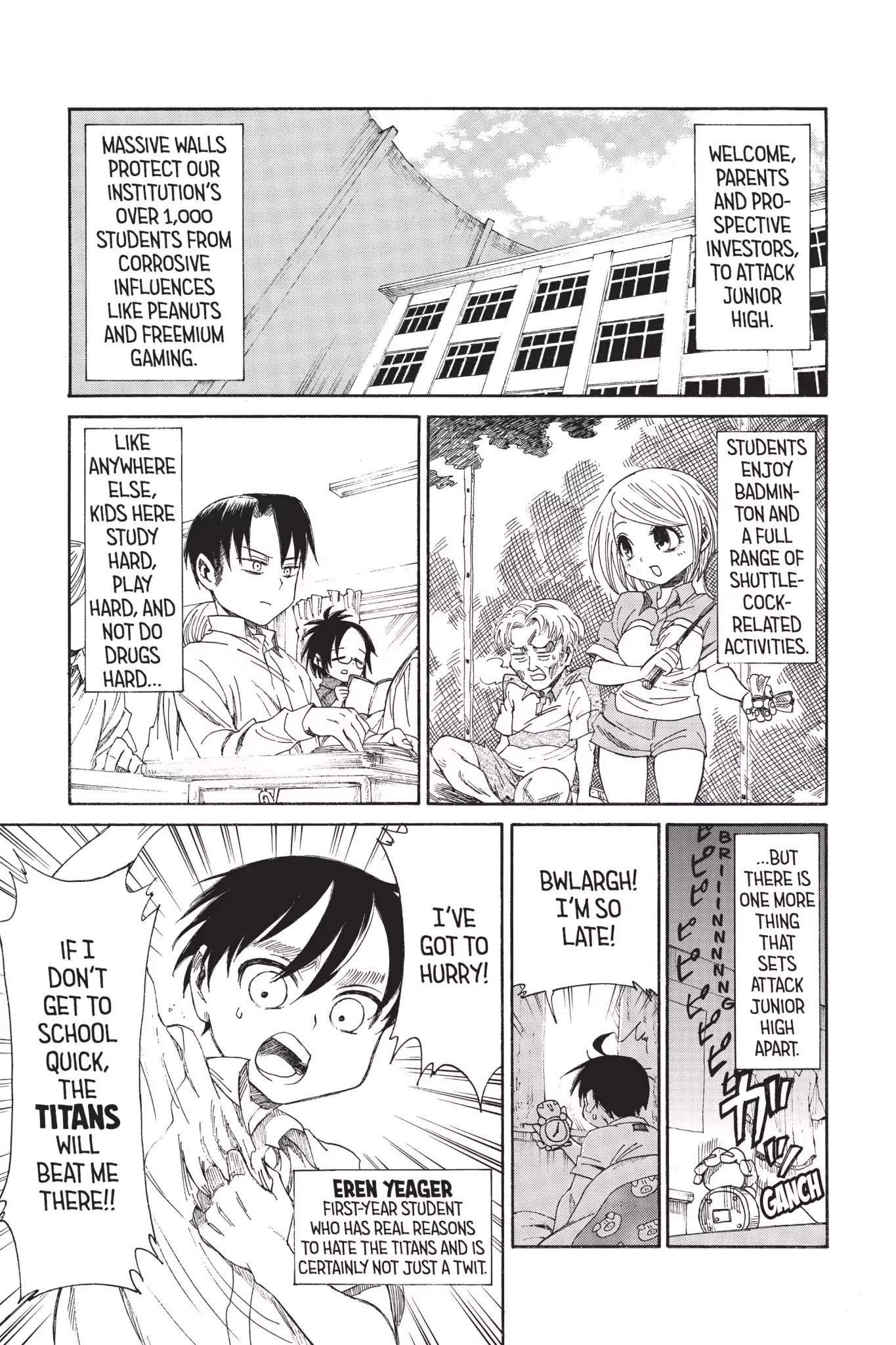 Attack On Titan: Junior High - Chapter 32.5: Field Trip 1: Shiny, Shiny Jr. High