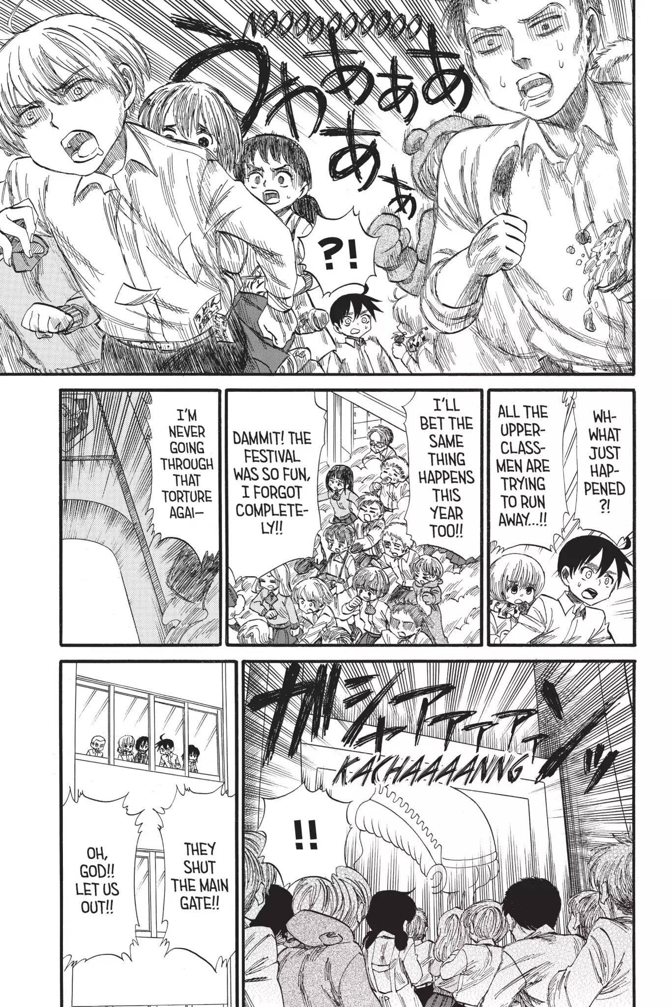 Attack On Titan: Junior High - Chapter 35: Vol.3 35Th Period: How To Take The Culture From A Culture Fair