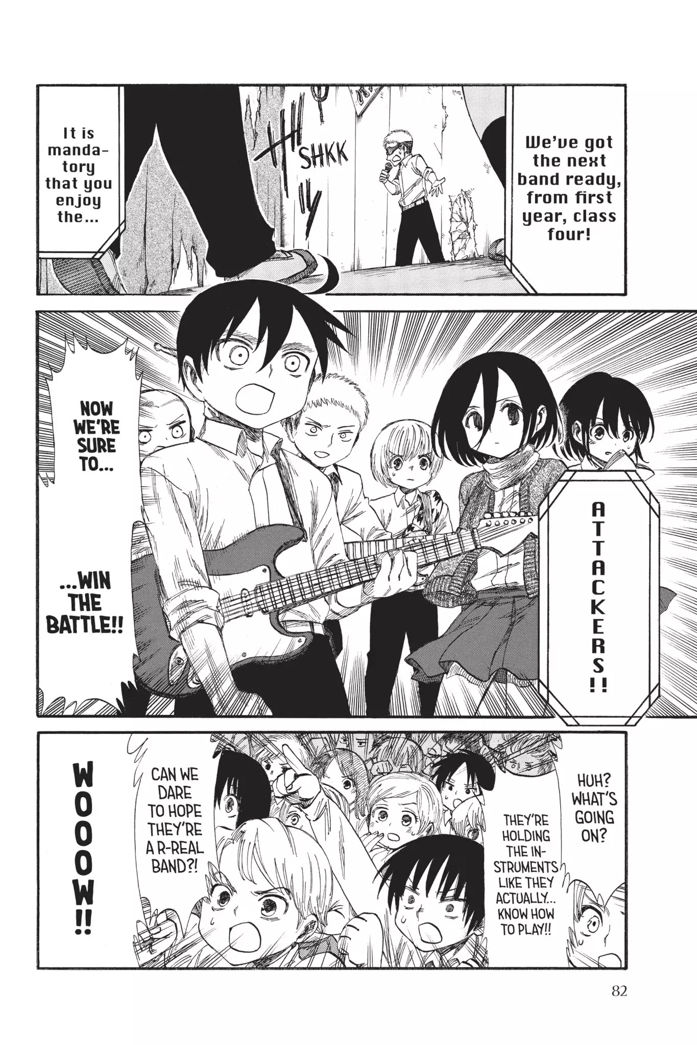 Attack On Titan: Junior High - Chapter 35: Vol.3 35Th Period: How To Take The Culture From A Culture Fair