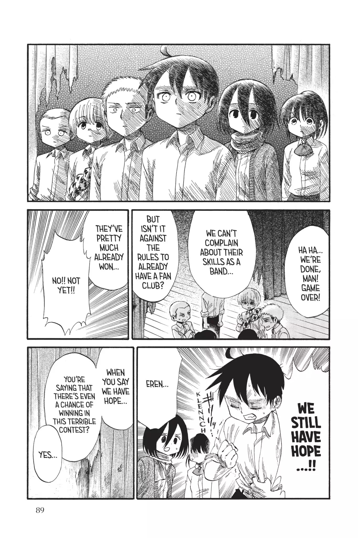 Attack On Titan: Junior High - Chapter 35: Vol.3 35Th Period: How To Take The Culture From A Culture Fair