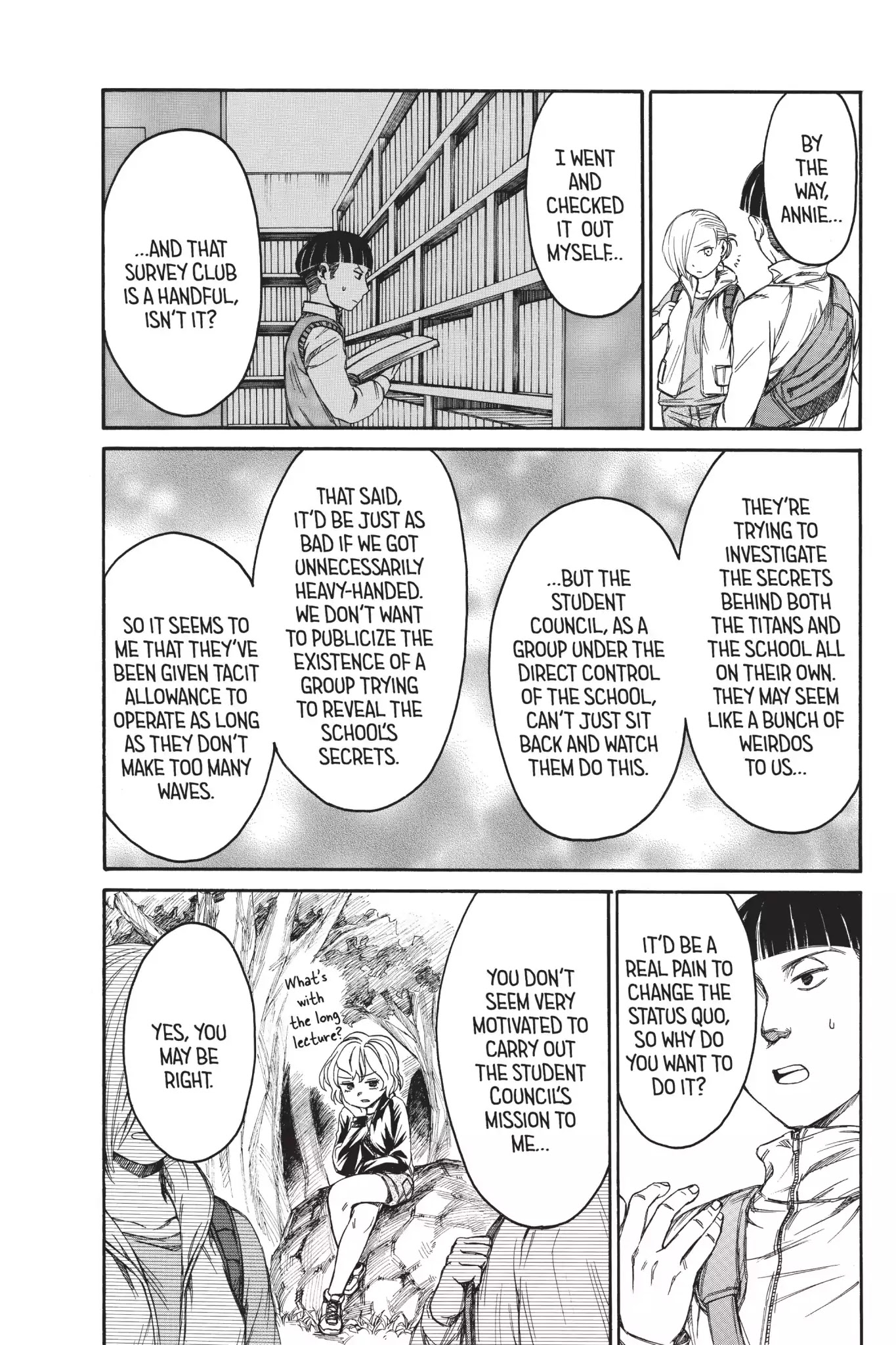 Attack On Titan: Junior High - Chapter 9: Vol.1 9Th Period: This Is Not A Game