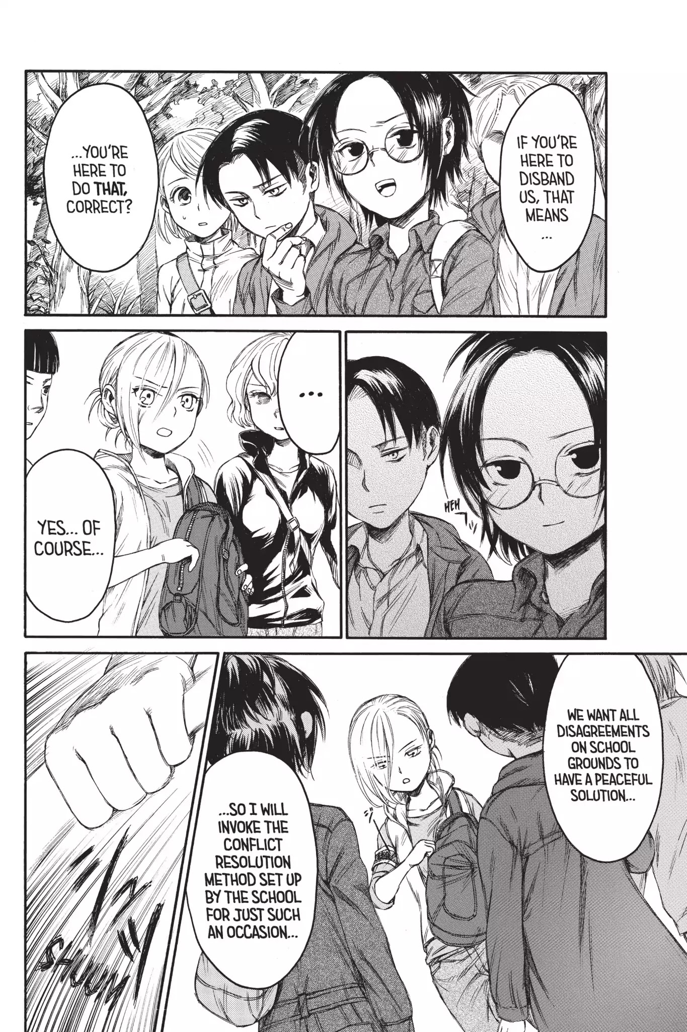 Attack On Titan: Junior High - Chapter 9: Vol.1 9Th Period: This Is Not A Game