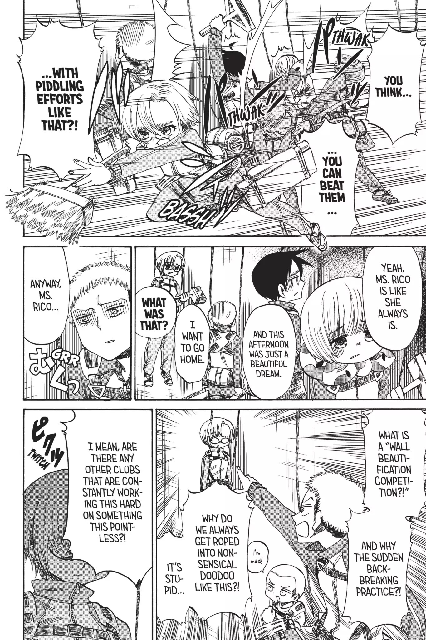 Attack On Titan: Junior High - Chapter 44: Vol.3 44Th Period: I'll Expunge The Dirt