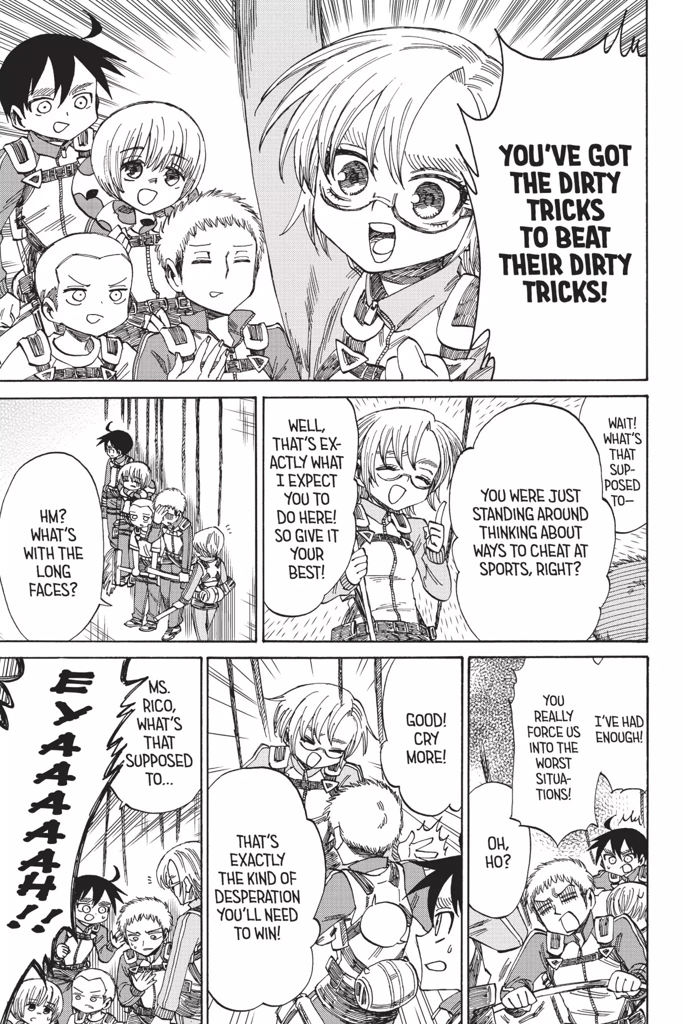 Attack On Titan: Junior High - Chapter 44: Vol.3 44Th Period: I'll Expunge The Dirt