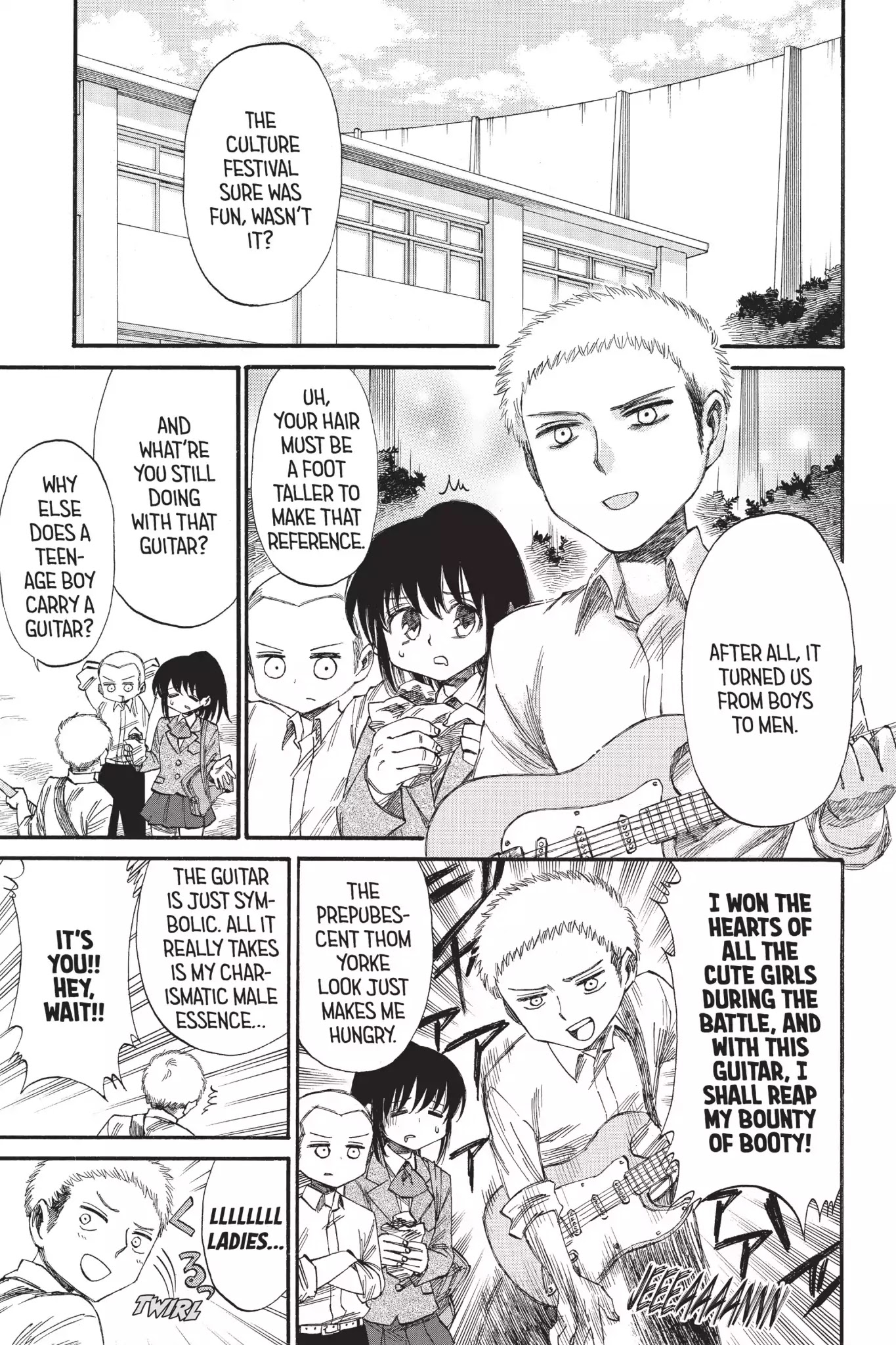 Attack On Titan: Junior High - Chapter 38: Vol.3 38Th Period: Everybody Wants To Rude The School