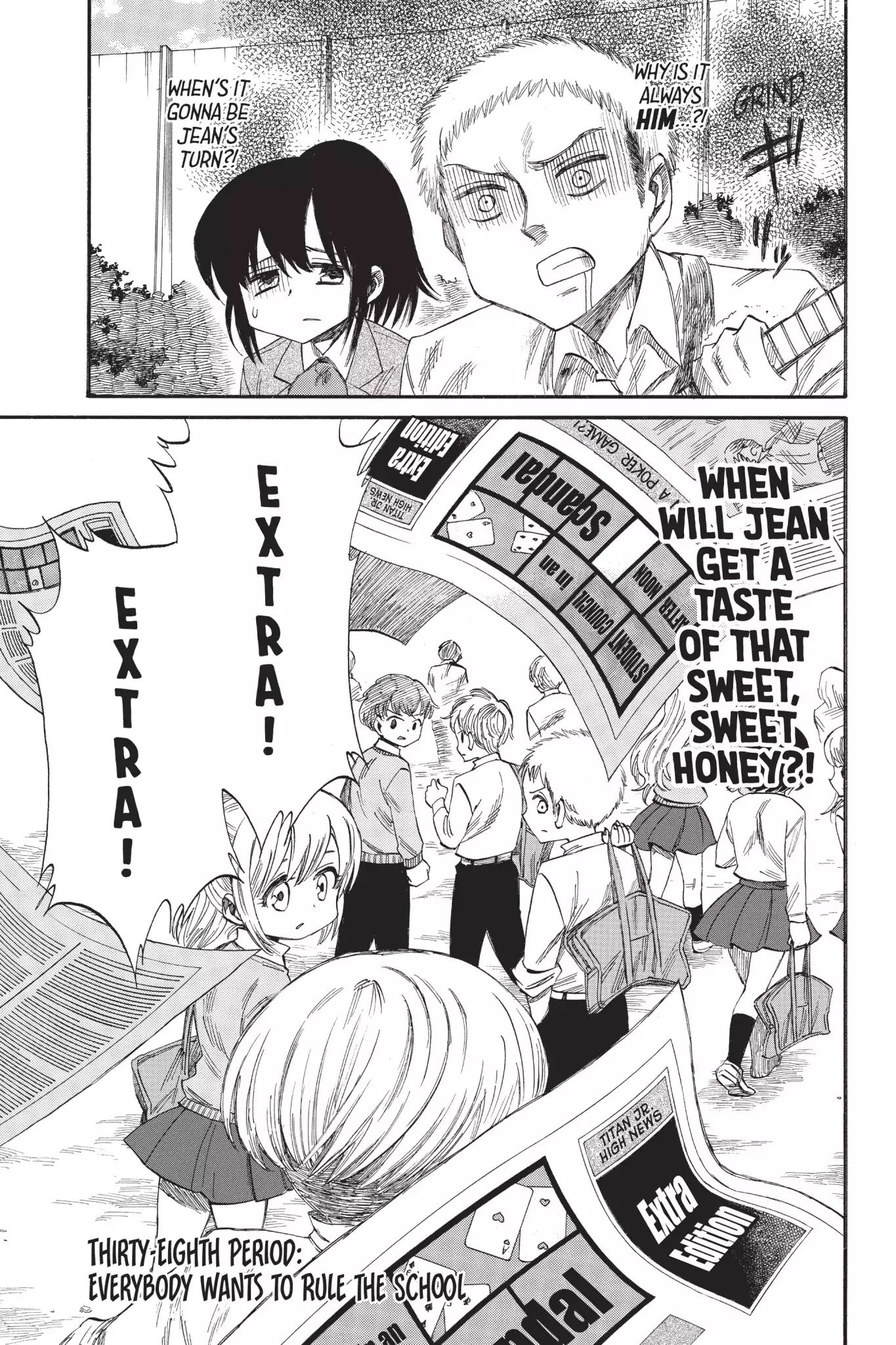 Attack On Titan: Junior High - Chapter 38: Vol.3 38Th Period: Everybody Wants To Rude The School