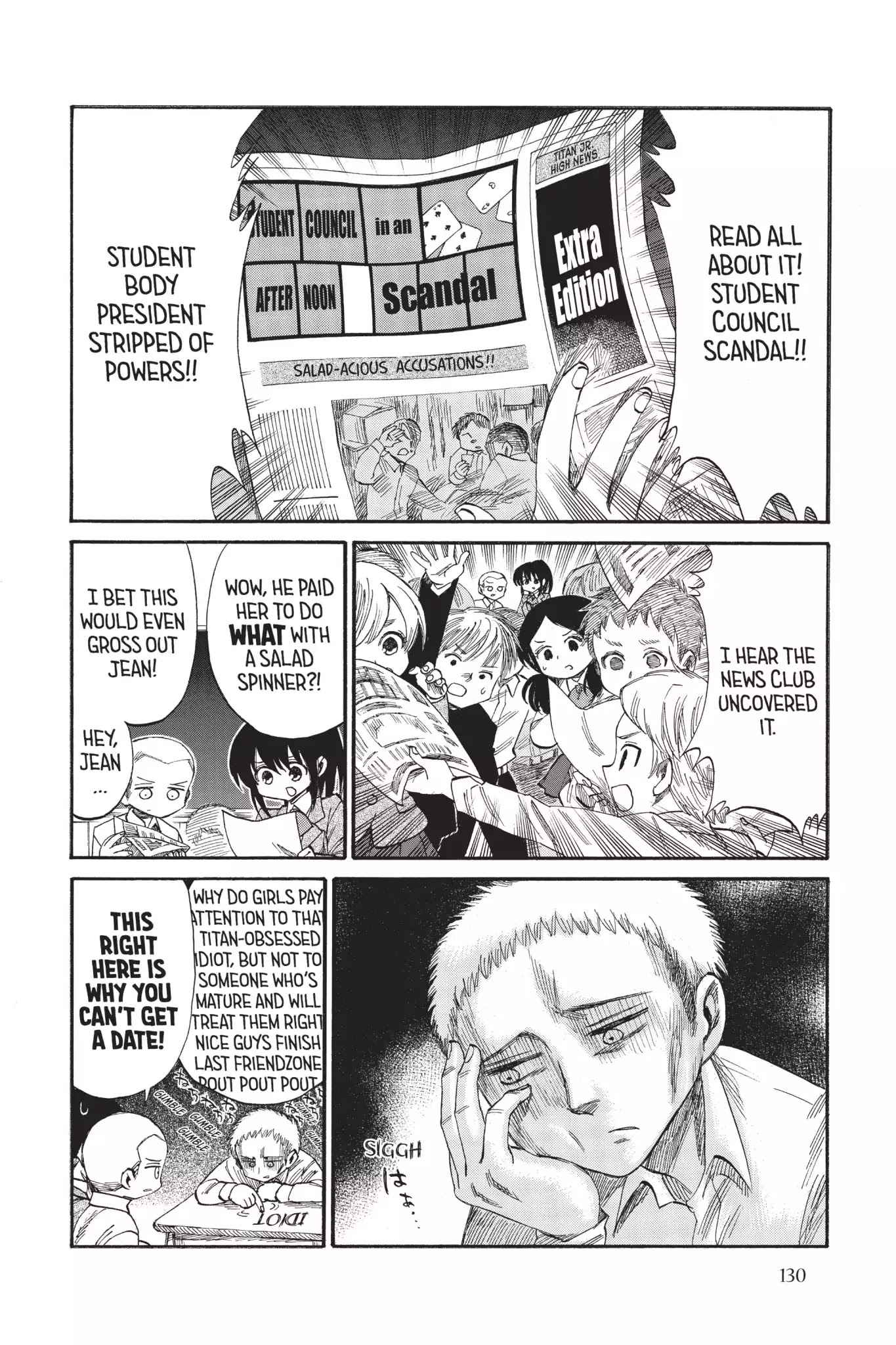 Attack On Titan: Junior High - Chapter 38: Vol.3 38Th Period: Everybody Wants To Rude The School